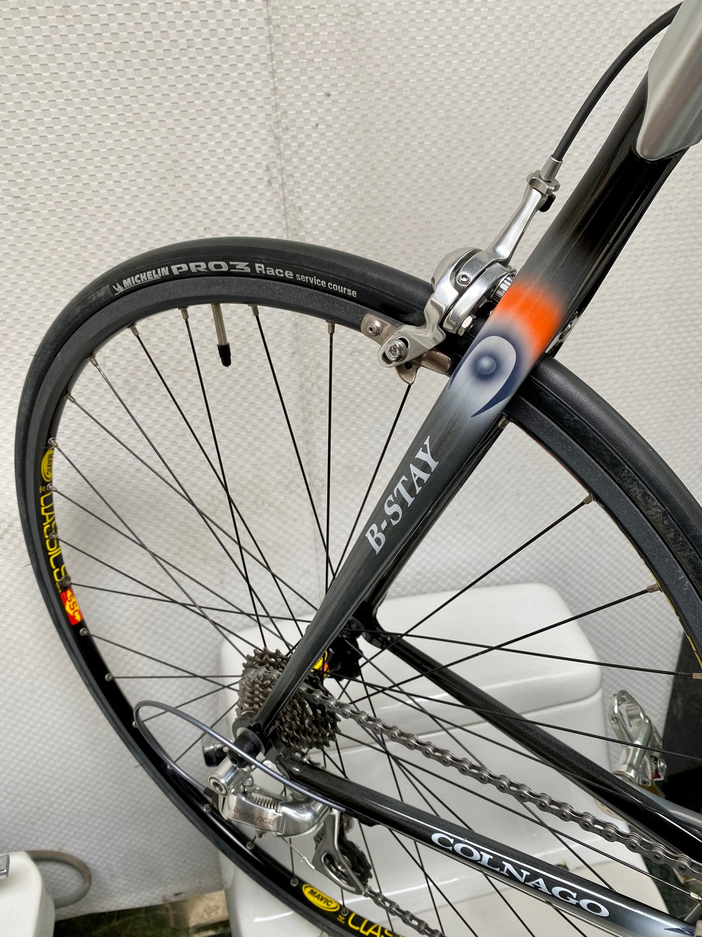 (SIZE 55cm) EARLY-2000's COLNAGO CT1 LUX TITANIO ROAD BIKE - DURA ACE - NOS