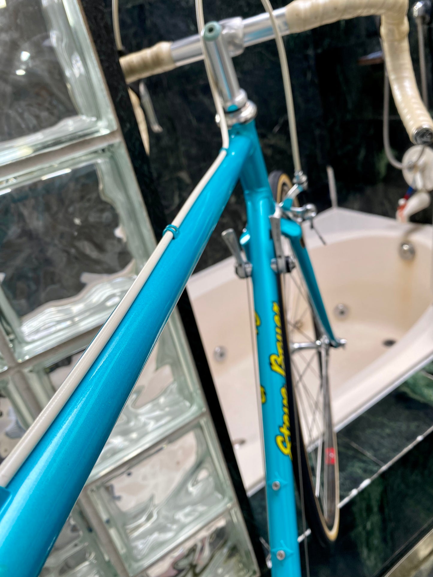 (SIZE 54cm) 1980's STEVE BAUER VORTEX ROAD BIKE - TANGE PRESTIGE - DURA ACE