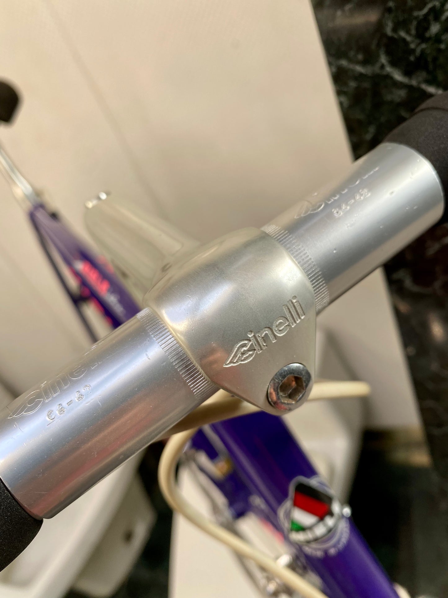 (SIZE 59cm) 1980's MIELE LATINA ROAD BIKE - CAMPAGNOLO ATHENA