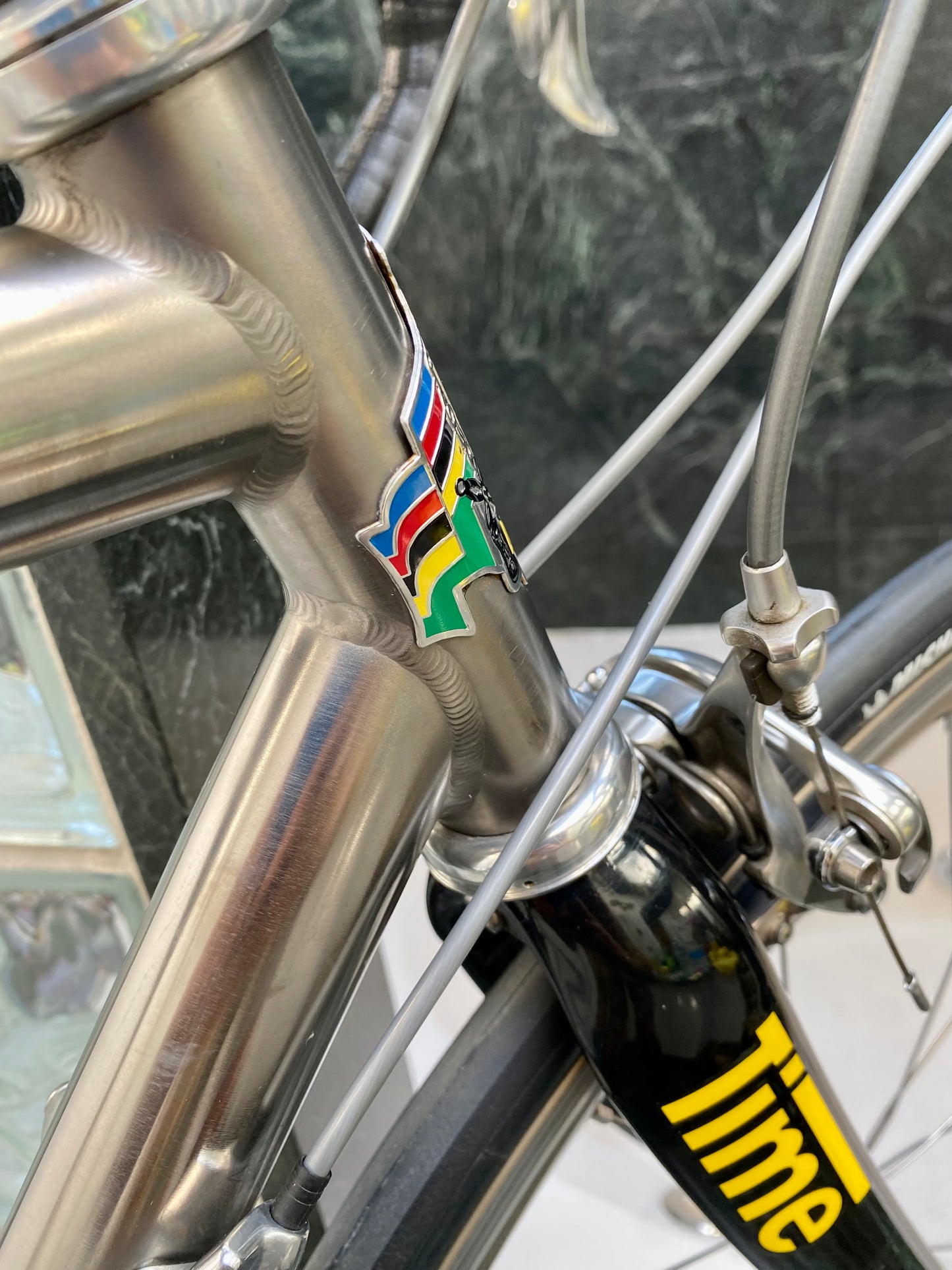 (SIZE 55cm) LATE-1990's LITESPEED VORTEX TITANIUM ROAD BIKE - SHIMANO DURA ACE - LIKE NEW