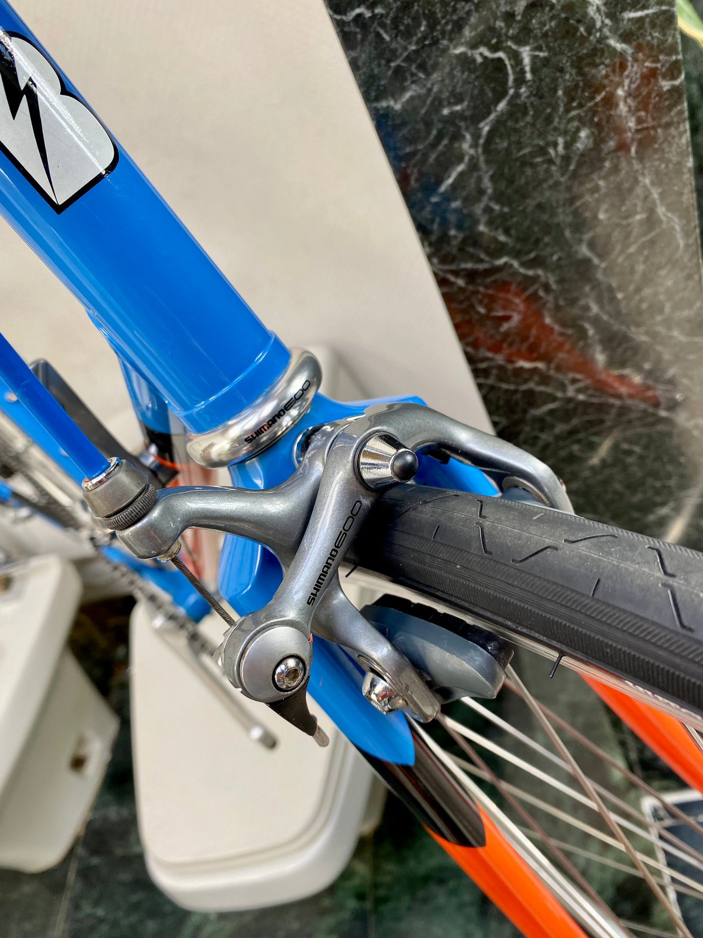 (SIZE 55cm) 1980's STEVE BAUER WHIRLWIND ROAD BIKE - SHIMANO 600