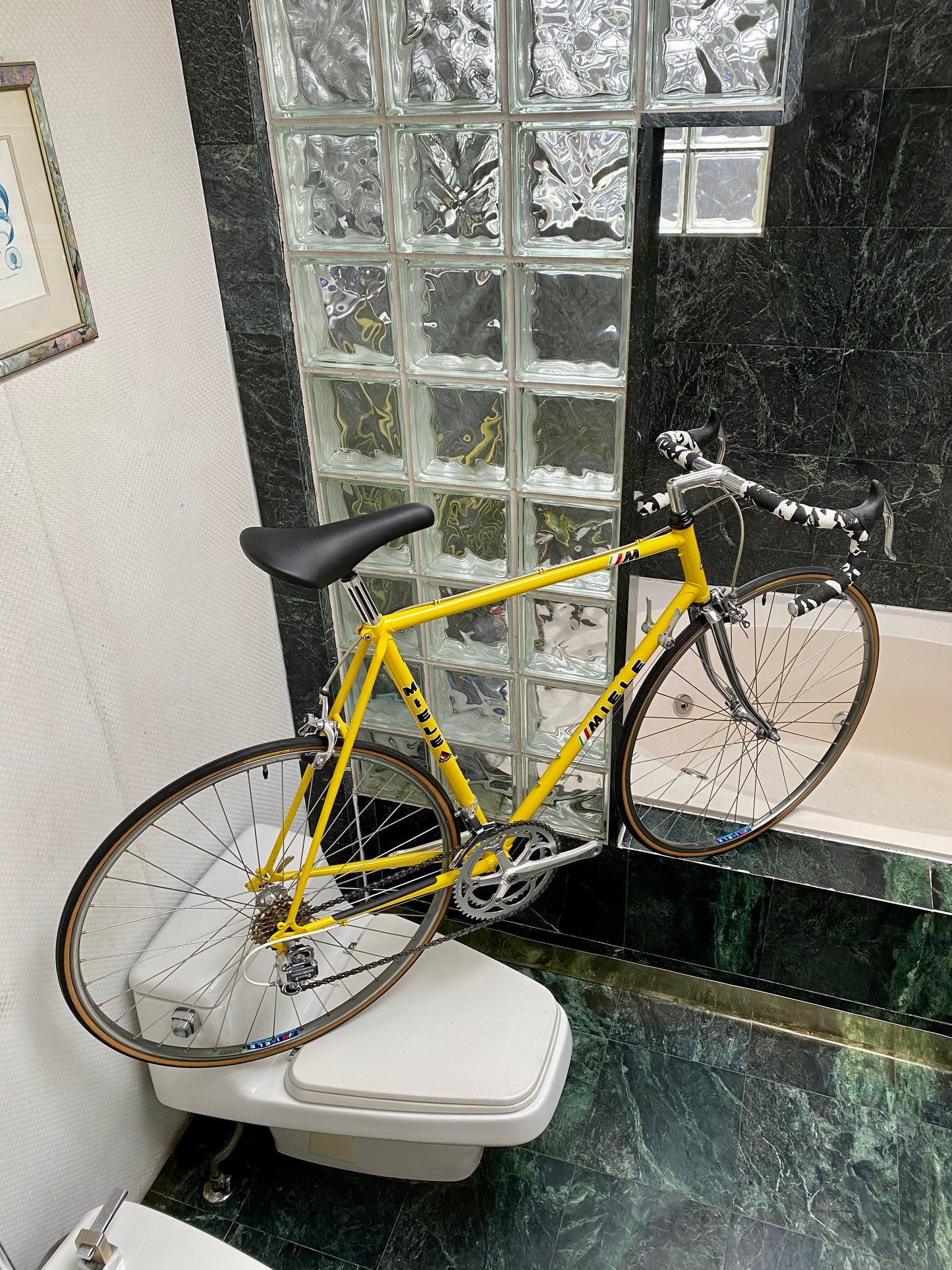 (SIZE 57cm) 1980's MIELE ROAD BIKE - SUNTOUR CYCLONE