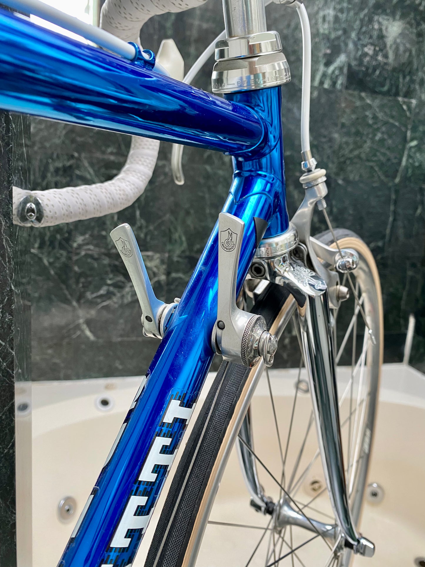 (SIZE 50cm) 1980's CRAMEROTTI ROAD BIKE - CUSTOM BUILT - CAMPAGNOLO ATHENA