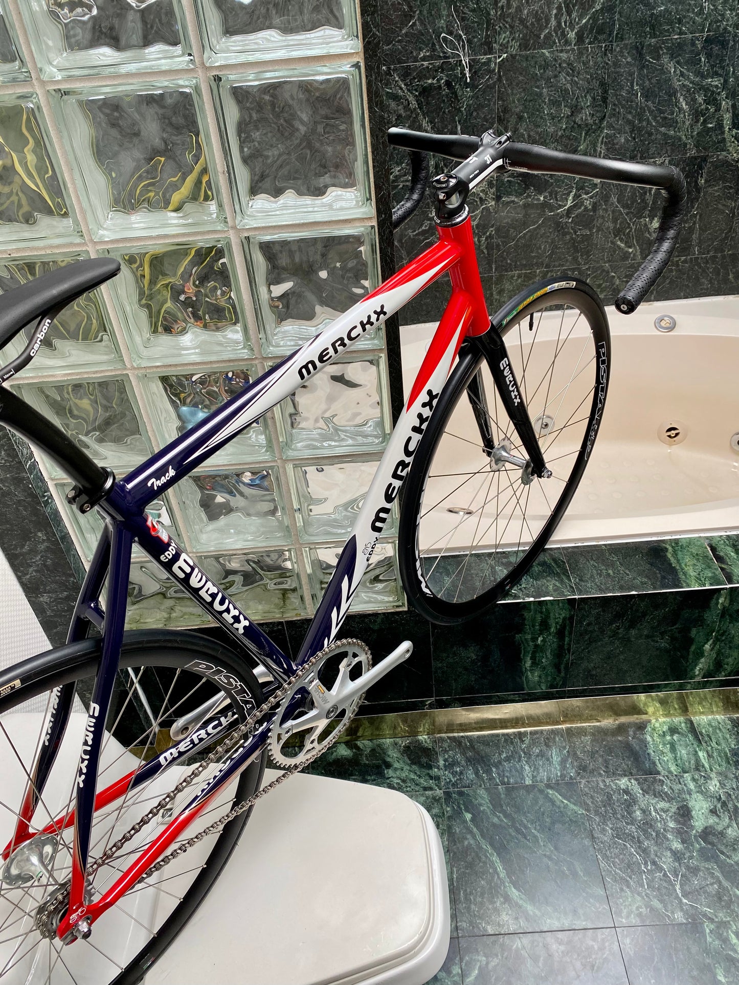 (SIZE 55cm) 2008 EDDY MERCKX PISTA TRACK BIKE - LIKE NEW / SPOTLESS