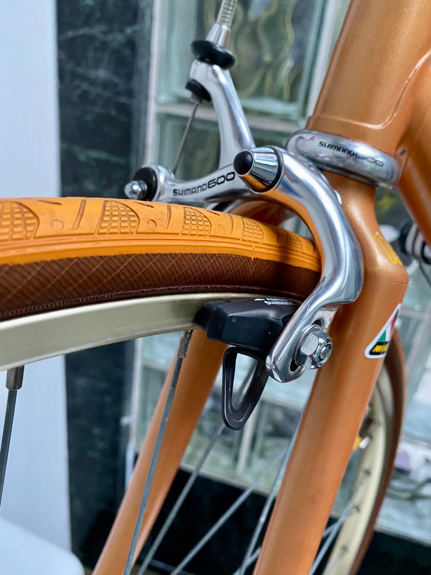 (SIZE 57cm) 1980's MIELE ROAD BIKE - ROSSIN-BUILT - SHIMANO 600