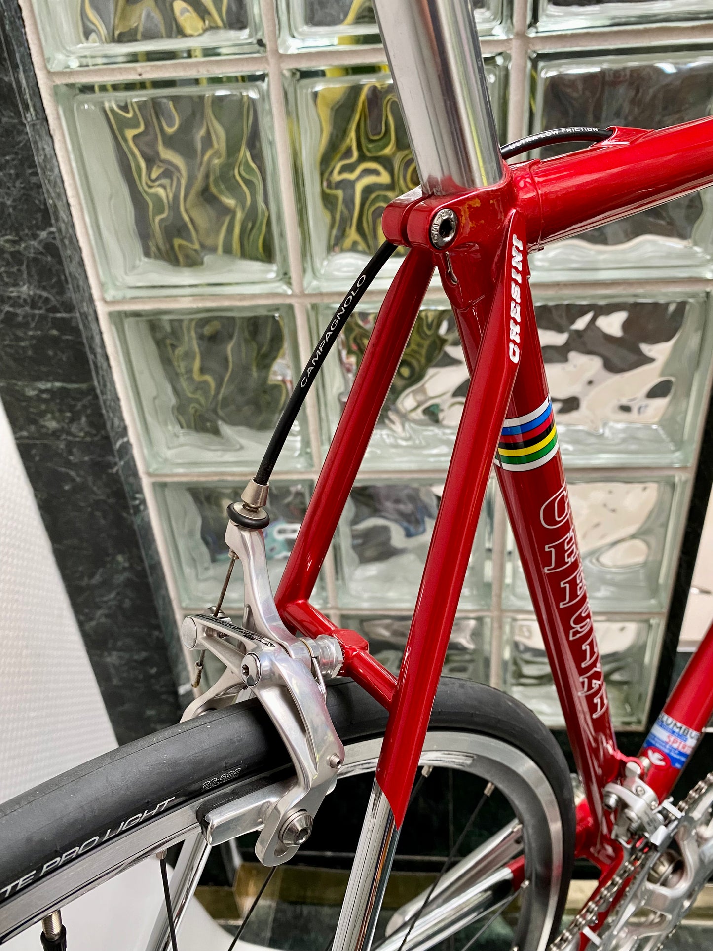 (SIZE 56cm) CHESINI X-UNO STEEL ROAD BIKE - COLUMBUS STEEL / CAMPY ATHENA 11