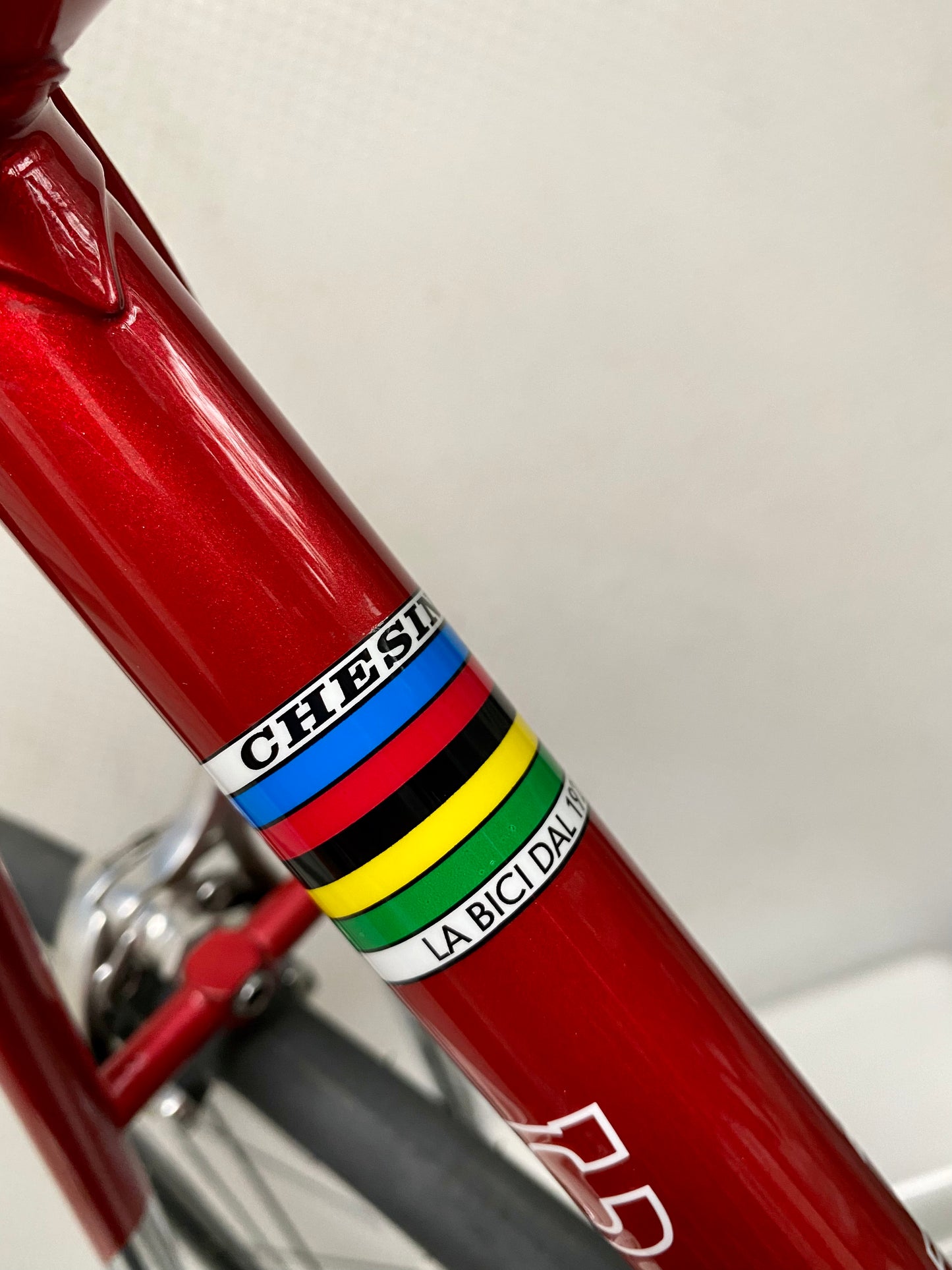 (SIZE 56cm) CHESINI X-UNO STEEL ROAD BIKE - COLUMBUS STEEL / CAMPY ATHENA 11