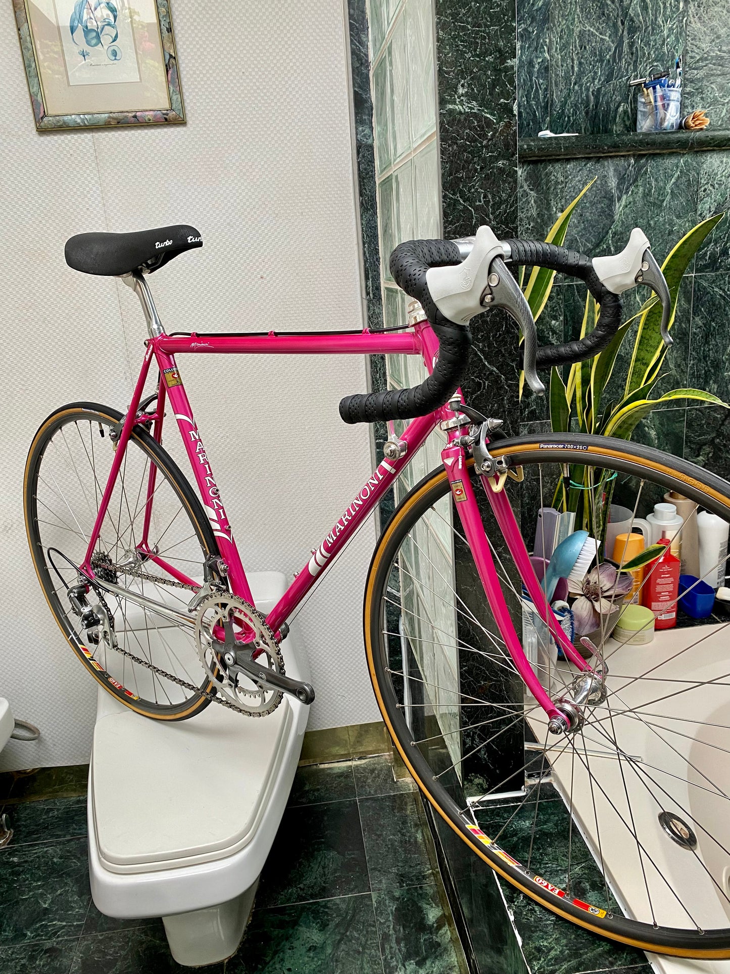 (SIZE 54cm) 1980's MARINONI SPECIAL ROAD BIKE - RARE CAMPAGNOLO CHORUS "CENTURY FINISH" GROUPSET - COLUMBUS SL