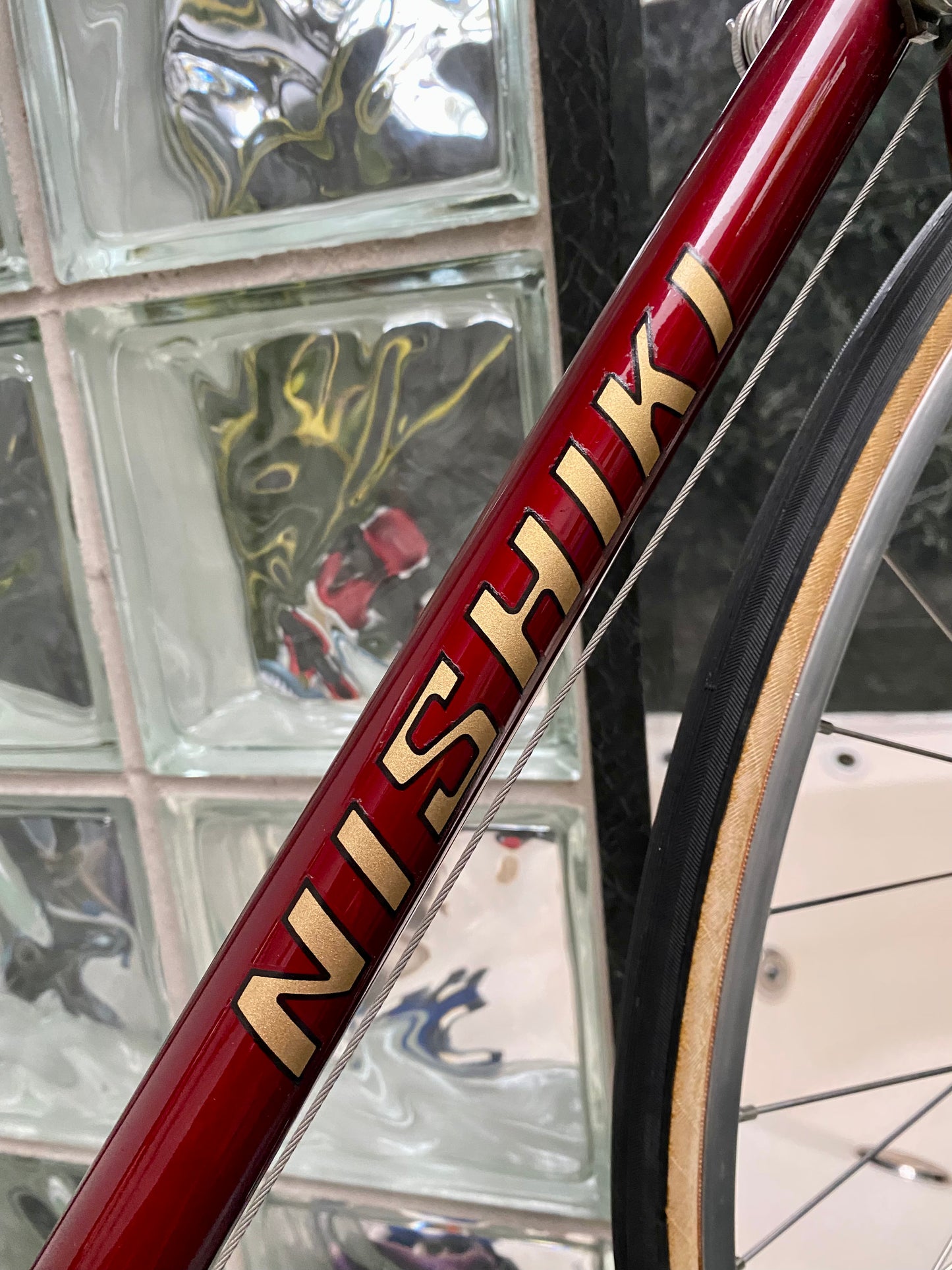 (SIZE 56cm) 1980's NISHIKI COMPETITION ROAD BIKE - LIKE NEW