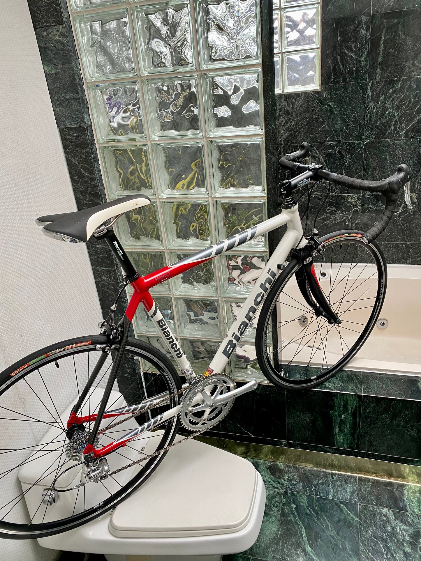 (SIZE 56cm) NOS / BRAND NEW CLASSIC BIANCHI ROAD BIKE - CAMPAGNOLO