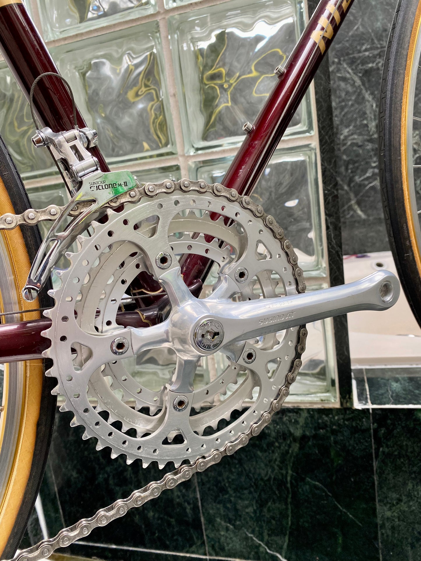 (SIZE 53cm) EARLY-1980's NISHIKI CONTINENTAL ROAD BIKE - SPOTLESS