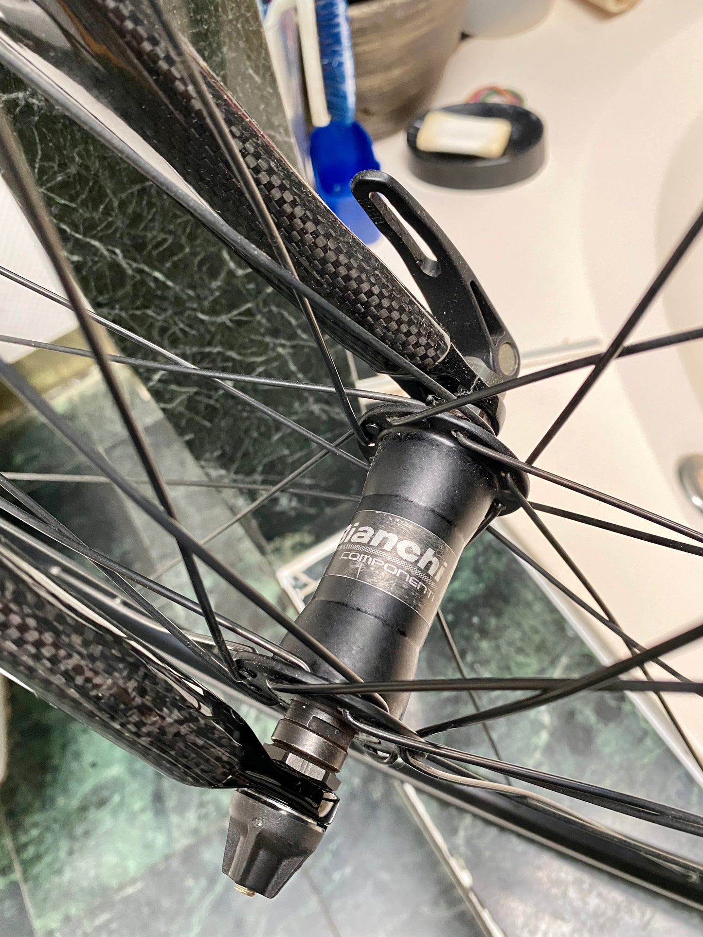 (SIZE 56cm) NOS / BRAND NEW CLASSIC BIANCHI ROAD BIKE - CAMPAGNOLO