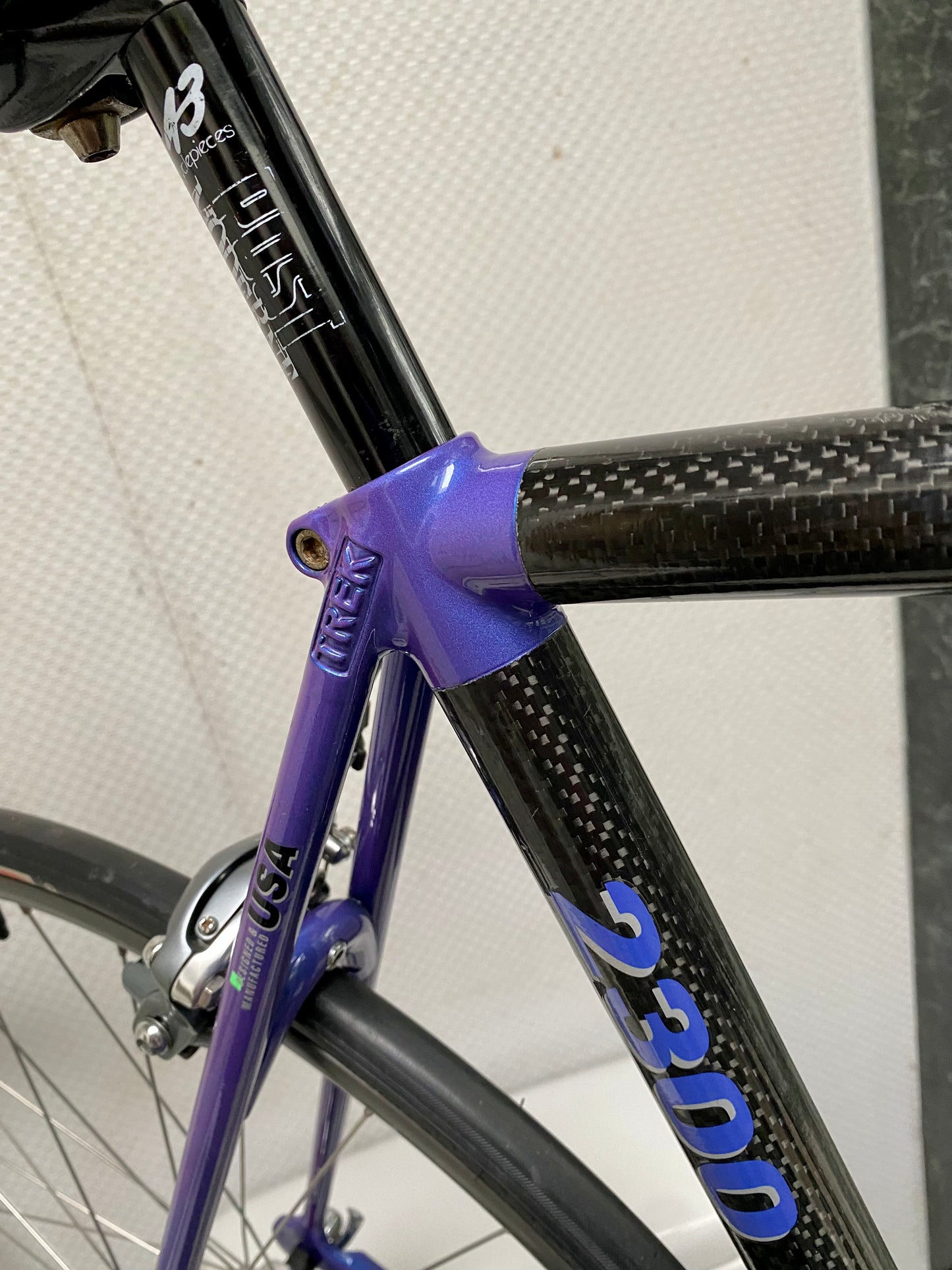 (SIZE 54cm) 1990's TREK 2300 CARBON ROAD BIKE - SHIMANO 600 STI