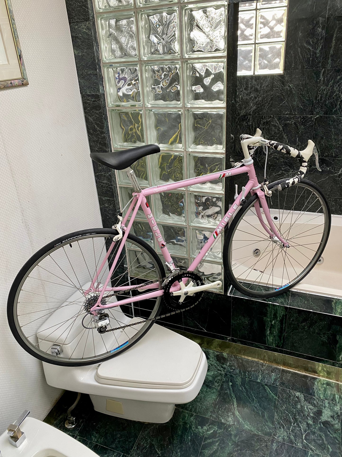 (SIZE 53cm) 1980's MIELE "CLASSICA" ROAD BIKE - PINK