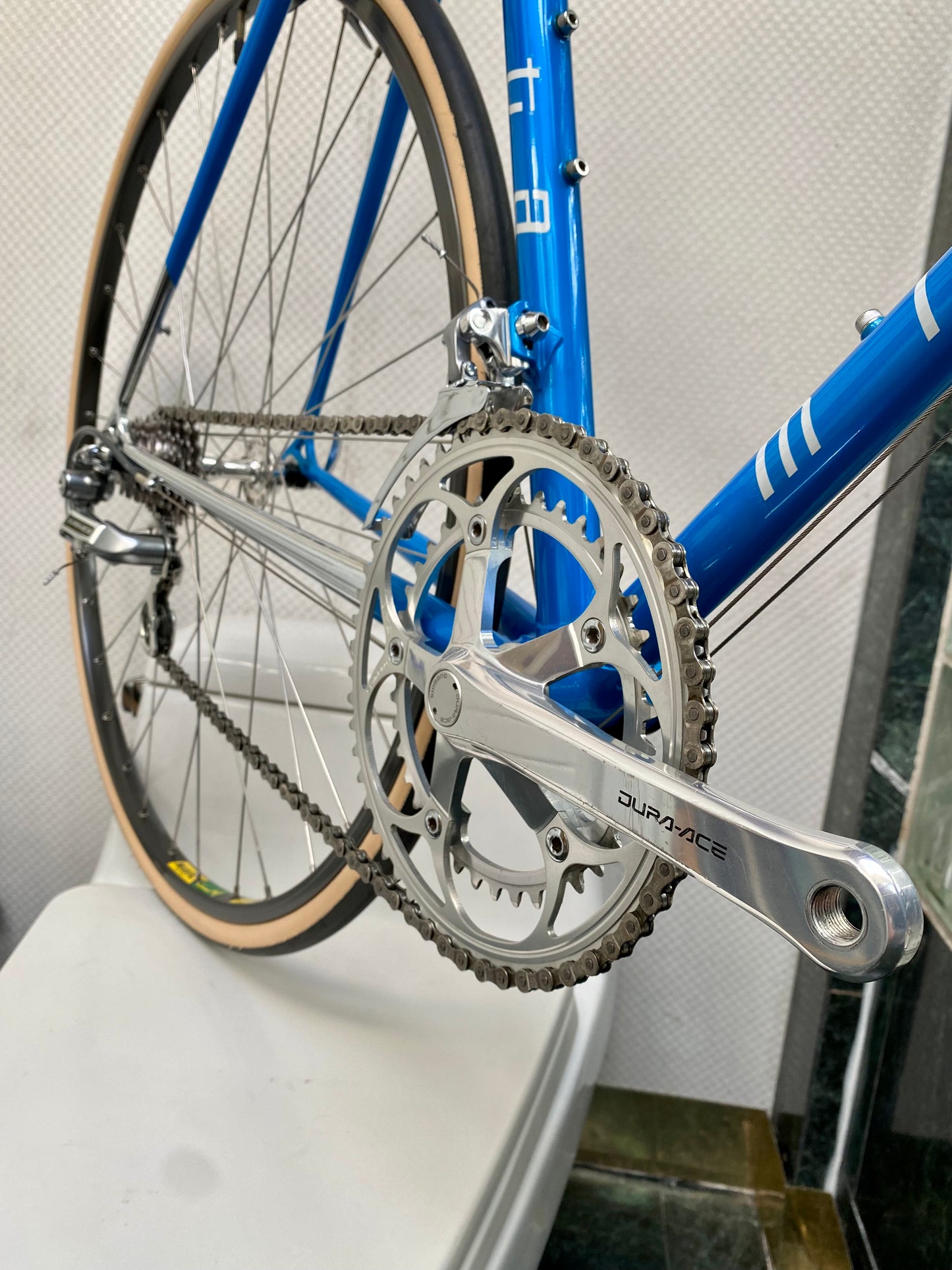 (SIZE 53.5cm) LATE-1980's TEAM MIYATA ROAD BIKE - SHIMANO DURA ACE - SPOTLESS