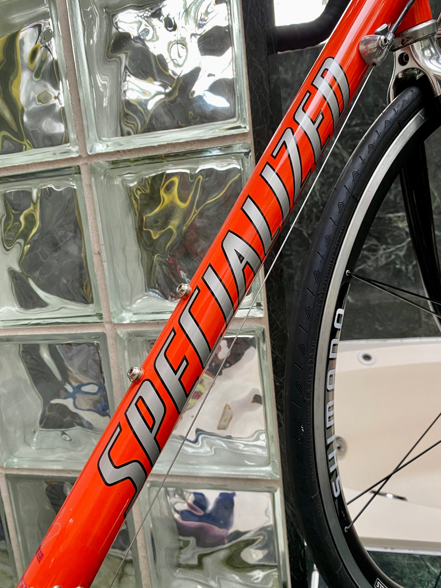 (SIZE 56cm) LATE-1990's SPECIALIZED ALLEZ COMP ROAD BIKE - SHIMANO ULTEGRA