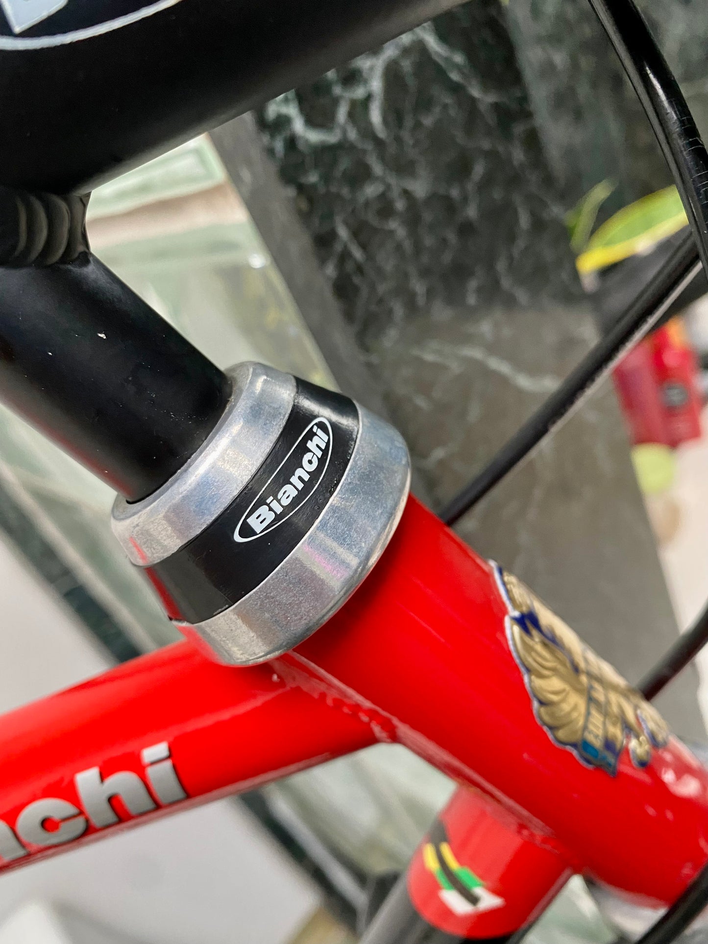 (SIZE 53cm) 1990's BIANCHI CAMPIONE ROAD BIKE - CAMPAGNOLO