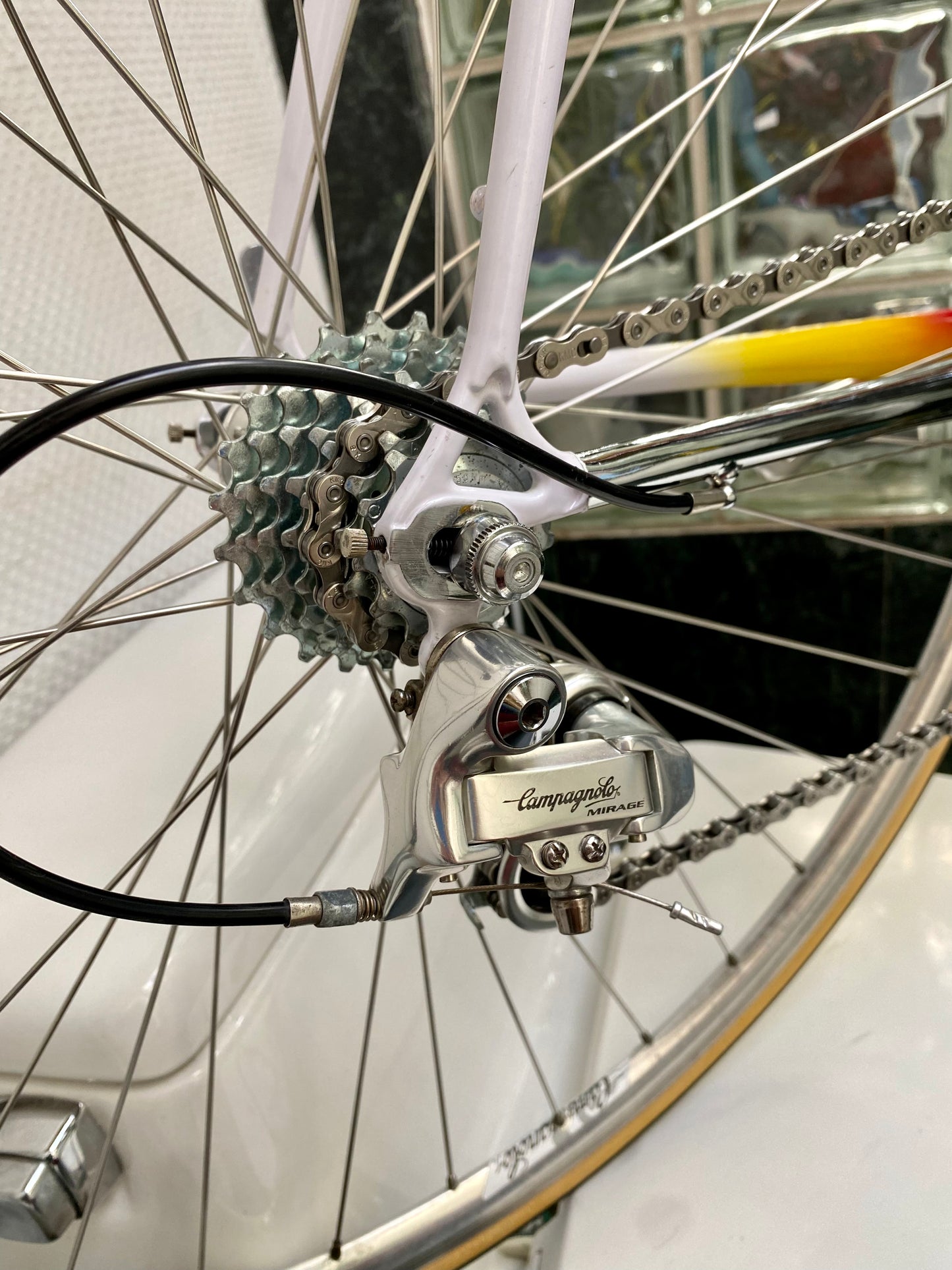 (SIZE 57cm) STUNNING EARLY-1990's CUSTOM CRAMEROTTI ROAD BIKE - CAMPAGNOLO