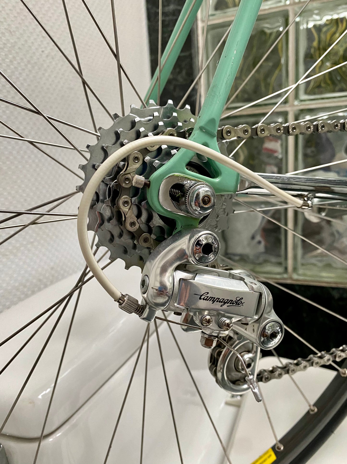 (SIZE 54cm) 1980's BIANCHI MONDIALE ROAD BIKE - CAMPAGNOLO CHORUS