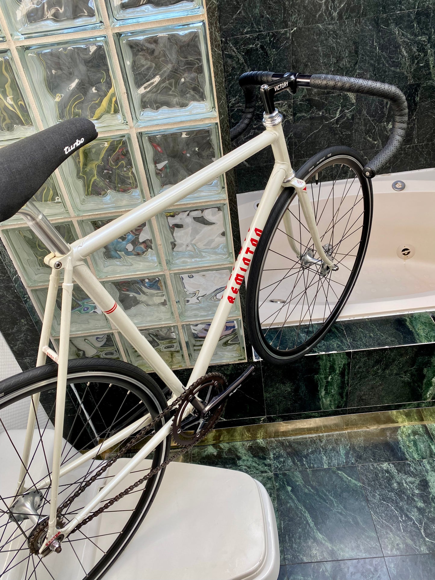 (SIZE 54cm) LOVELY REMINTON NJS TRACK BIKE - SUGINO 75 - MICHE