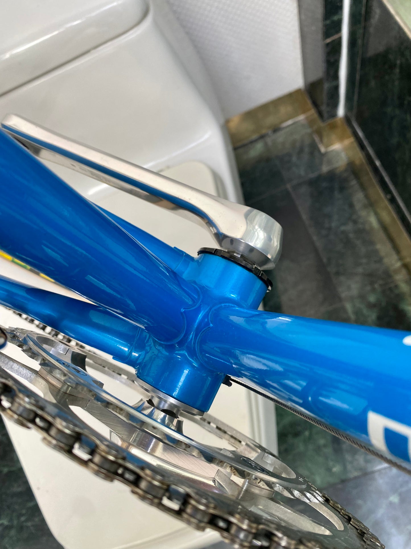 (SIZE 53.5cm) LATE-1980's TEAM MIYATA ROAD BIKE - SHIMANO DURA ACE - SPOTLESS