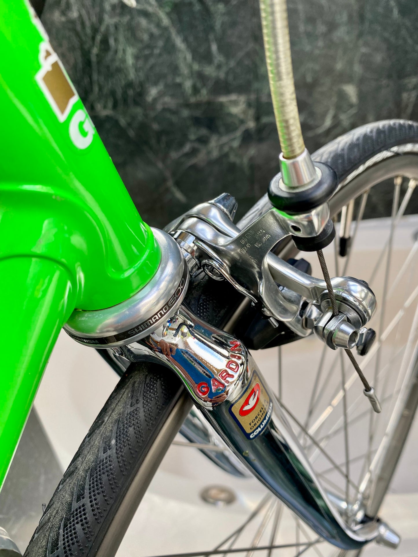 (SIZE 53cm) 1980's CUSTOM GARDIN ROAD BIKE - SHIMANO 600