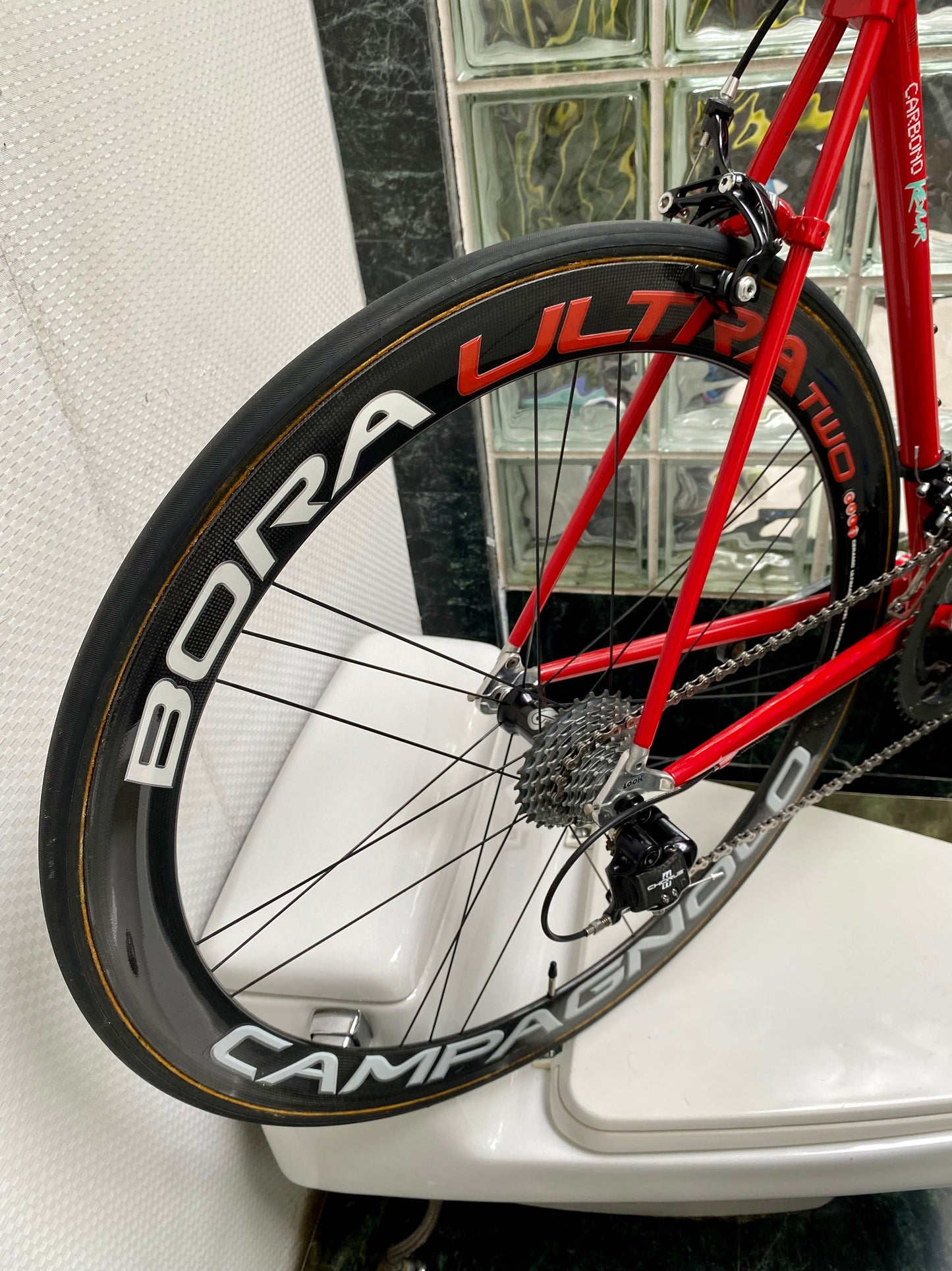 (SIZE 53cm) 1990 CUSTOM "LOOK" NEO-RETRO BUILD - ULTRA SPECIAL - CAMPAGNOLO CHORUS