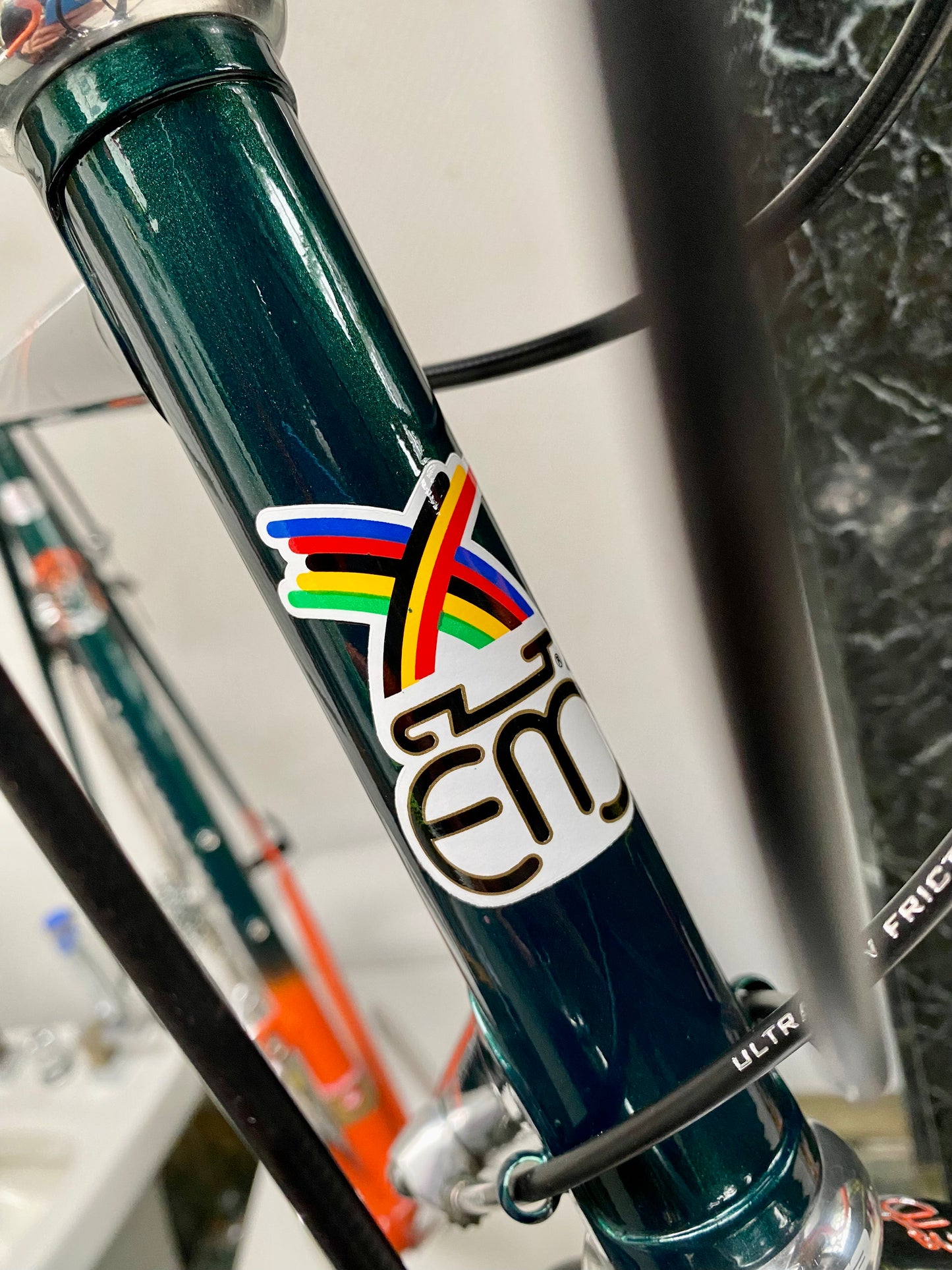 (SIZE 58cm) FULLY CUSTOM EDDY MERCKX STRADA O.S. 20th ANNIVERSARY NEO-RETRO BUILD - CAMPAGNOLO CENTAUR