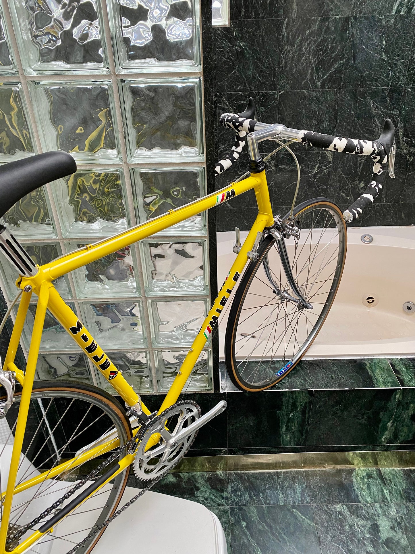 (SIZE 57cm) 1980's MIELE ROAD BIKE - SUNTOUR CYCLONE