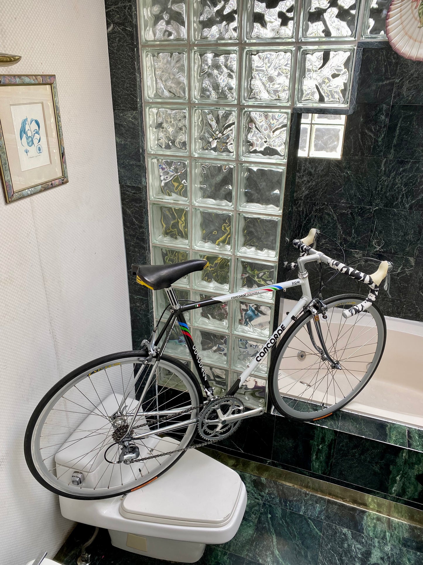 (SIZE 55cm) EARLY-1990's CONCORDE SQUADRA ROAD BIKE - COLUMBUS SLX - SHIMANO 600