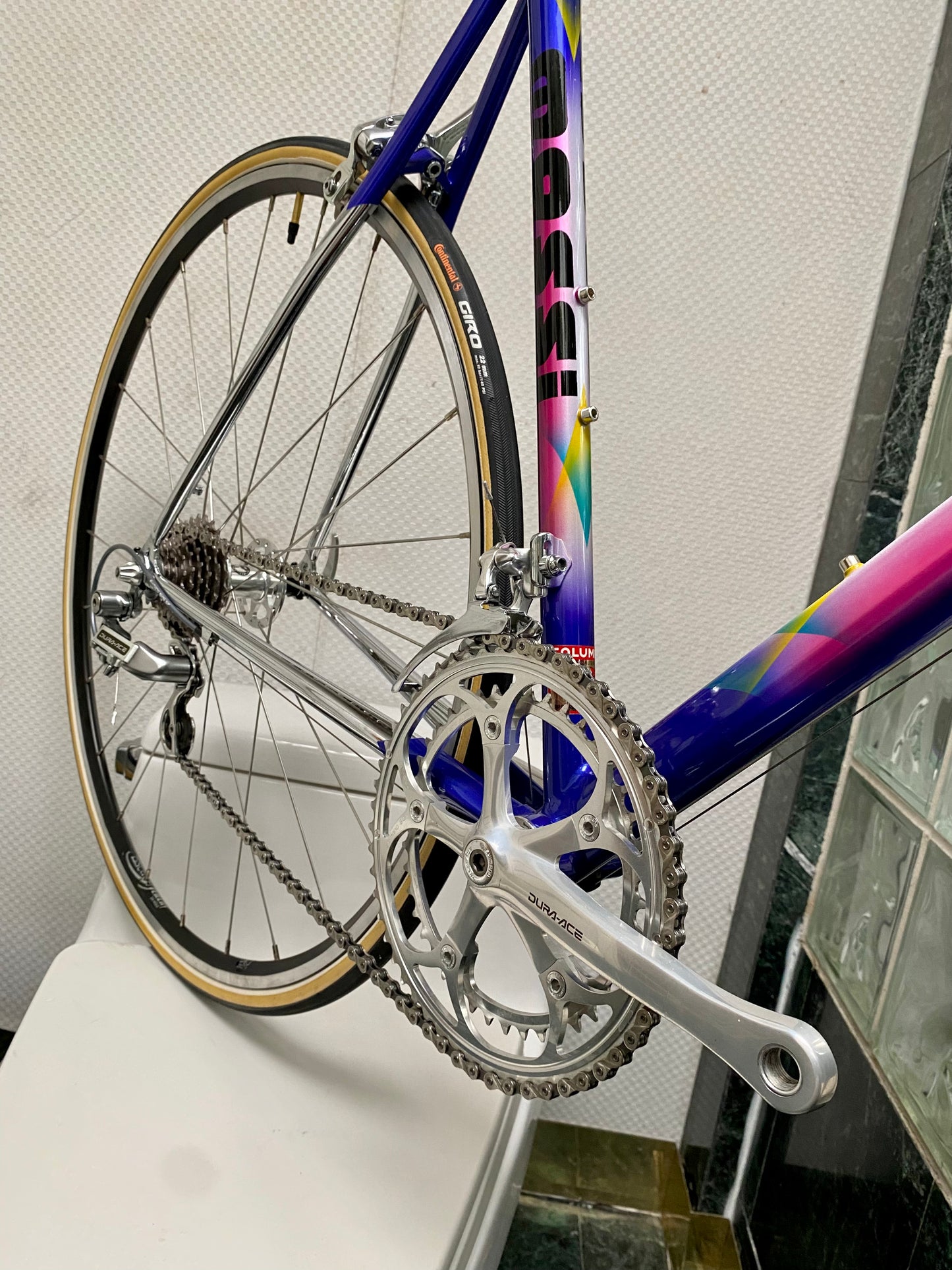 (SIZE 54cm) EARLY-1990's MASSI "MEGA TEAM" ROAD BIKE - COLUMBUS BRAIN - DURA ACE