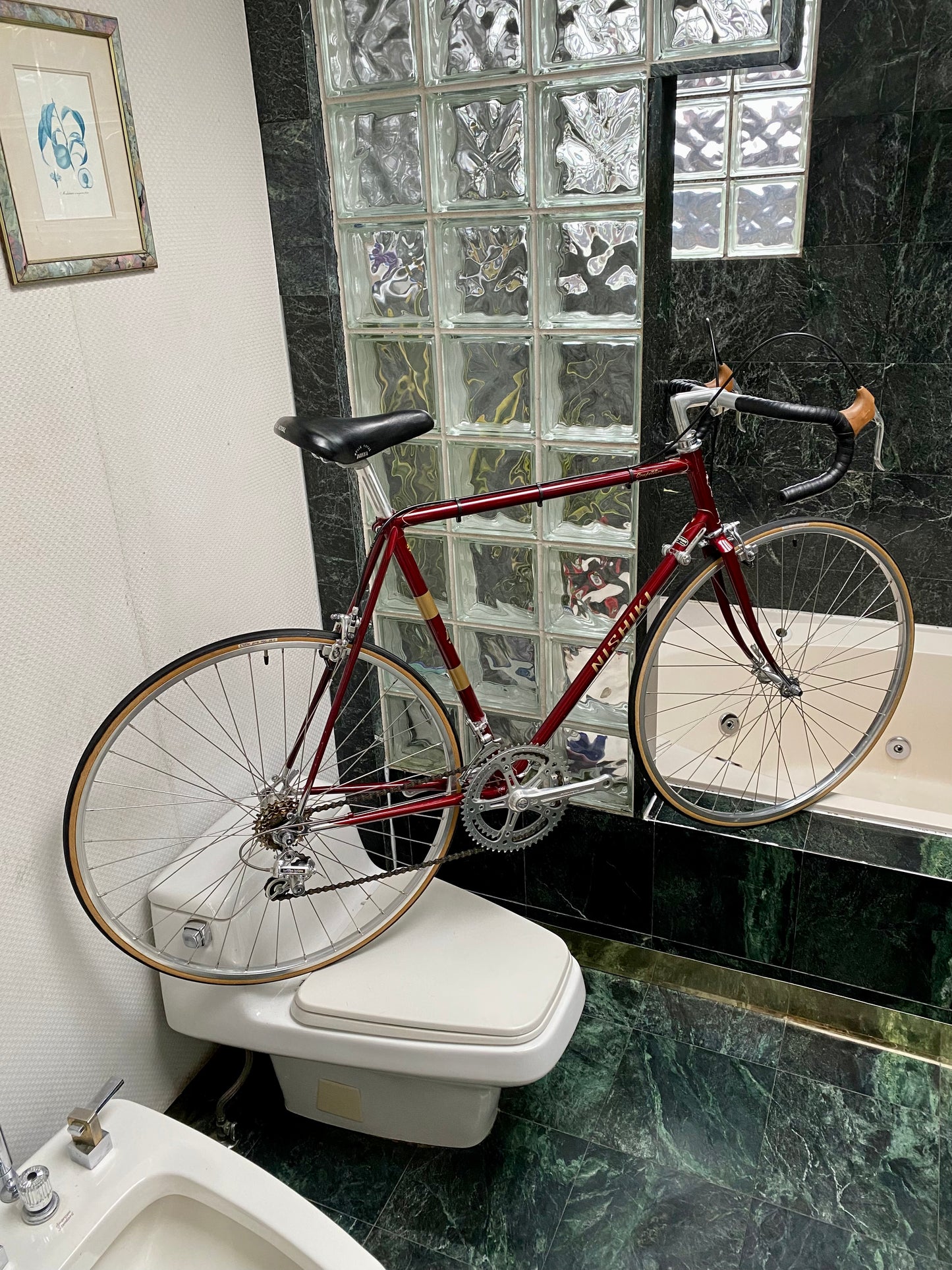 (SIZE 56cm) 1980's NISHIKI COMPETITION ROAD BIKE - LIKE NEW