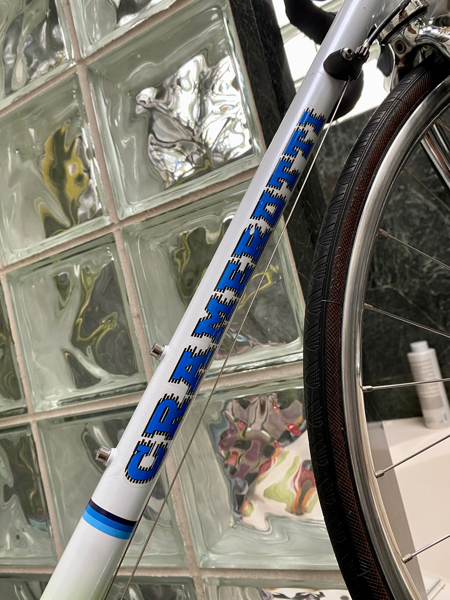 (SIZE 52cm) 1990's CRAMEROTTI ROAD BIKE - CAMPAGNOLO - CUSTOM BUILT - SPOTLESS