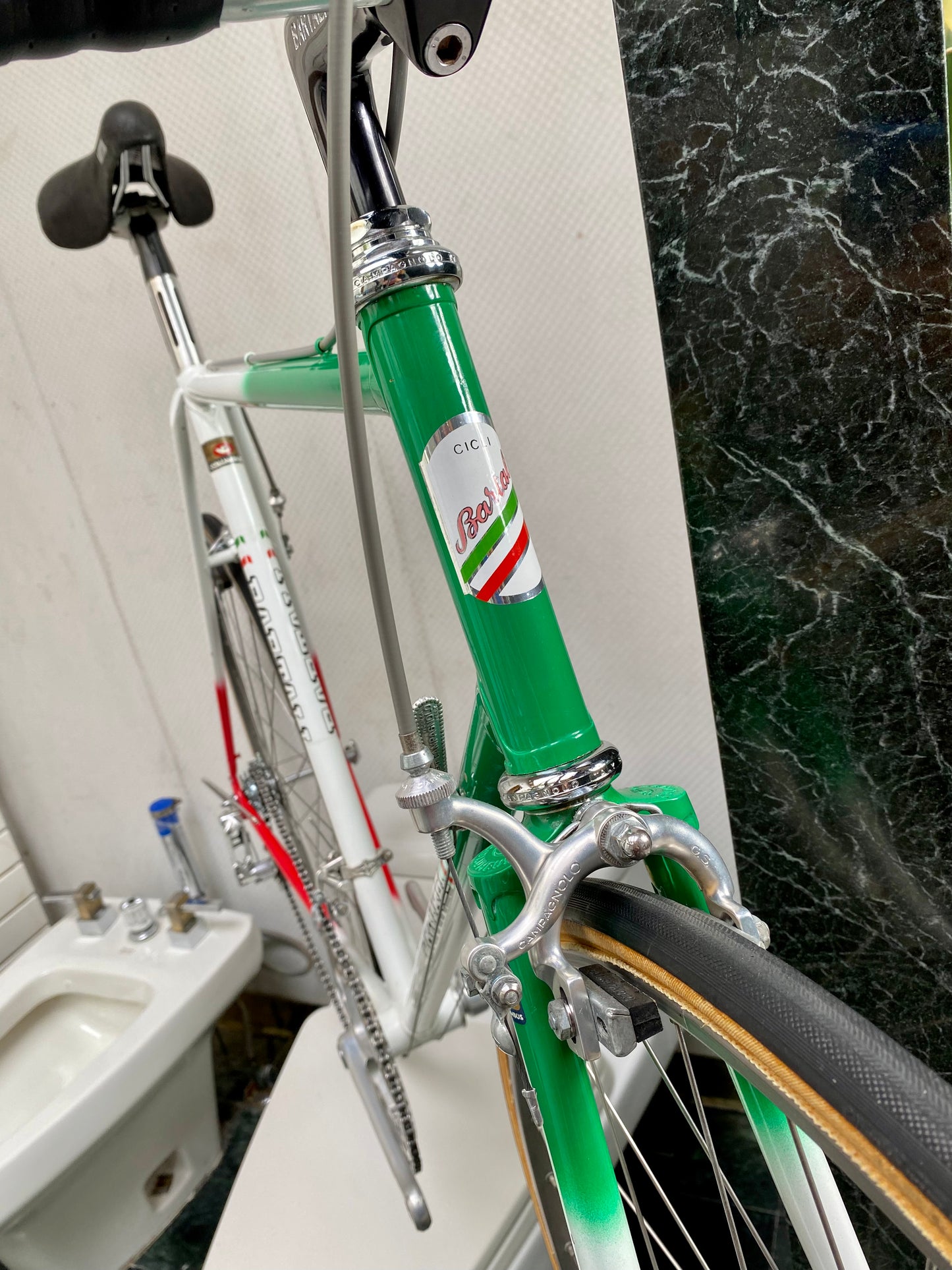 (SIZE 58cm) 1980's BARTALI ROAD BIKE - CAMPAGNOLO