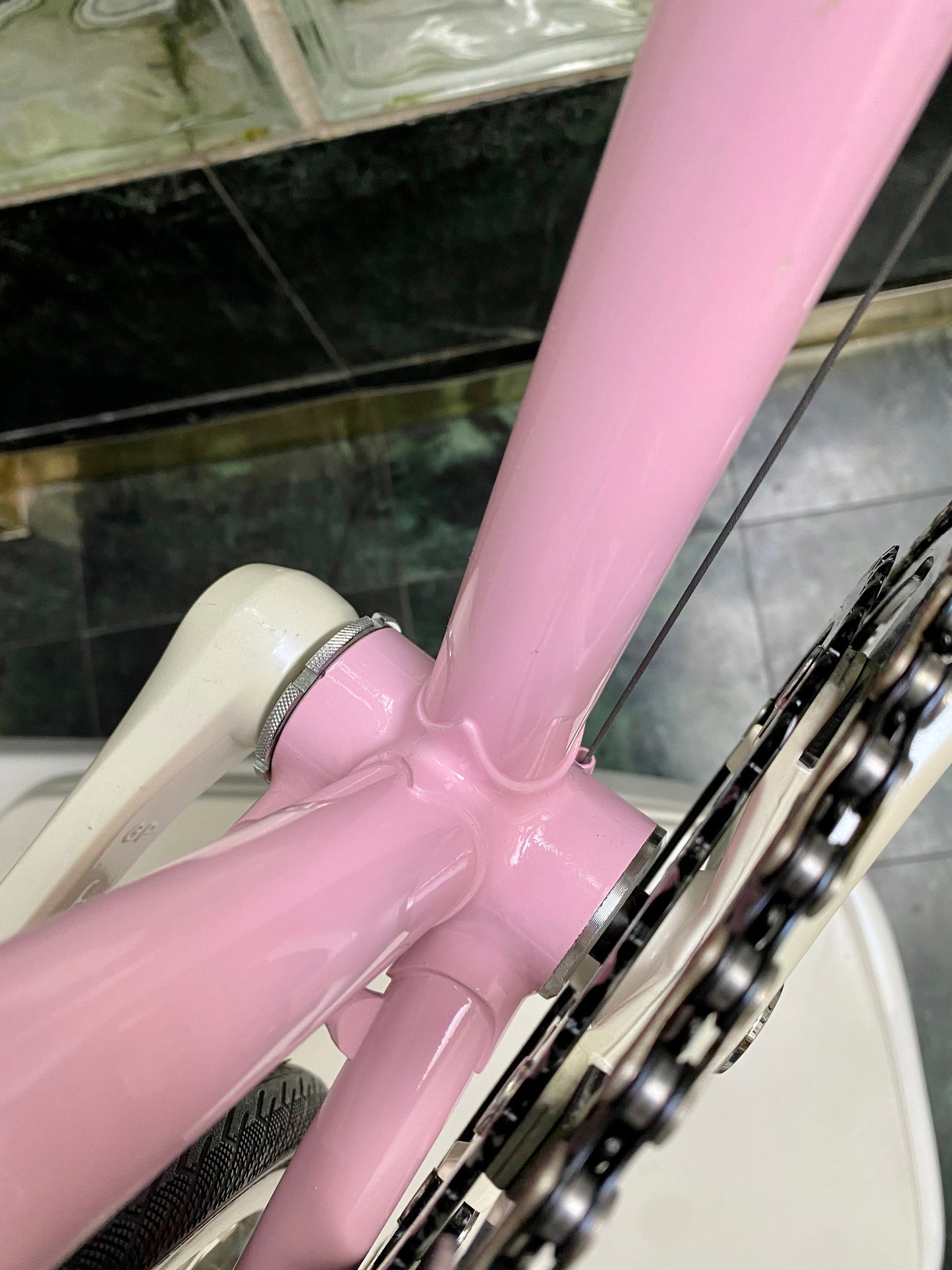 (SIZE 53cm) 1980's MIELE "CLASSICA" ROAD BIKE - PINK