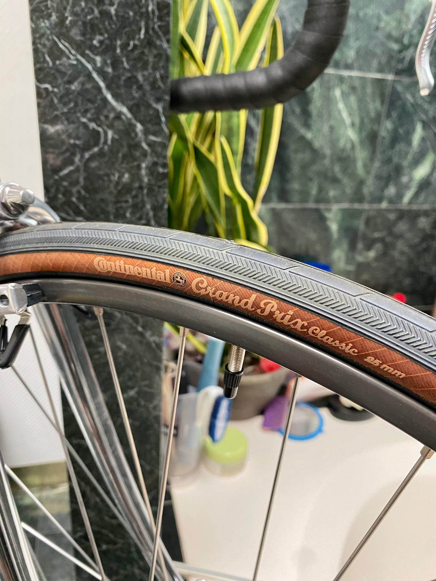 (SIZE 53cm) 1980's TOMMASINI SUPER PRESTIGE ROAD BIKE - CAMPAGNOLO SUPER RECORD - COLUMBUS SLX