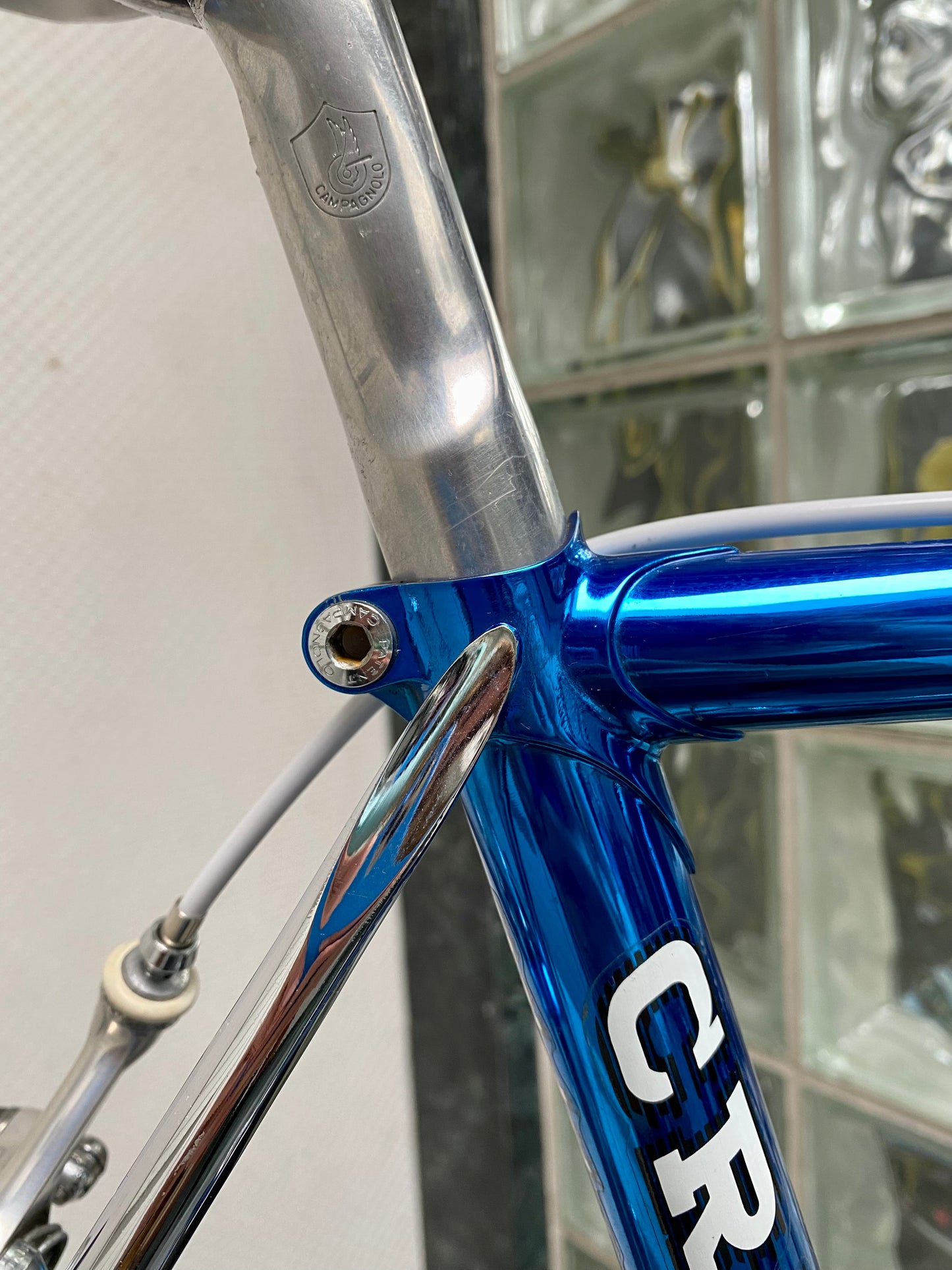 (SIZE 50cm) 1980's CRAMEROTTI ROAD BIKE - CUSTOM BUILT - CAMPAGNOLO ATHENA