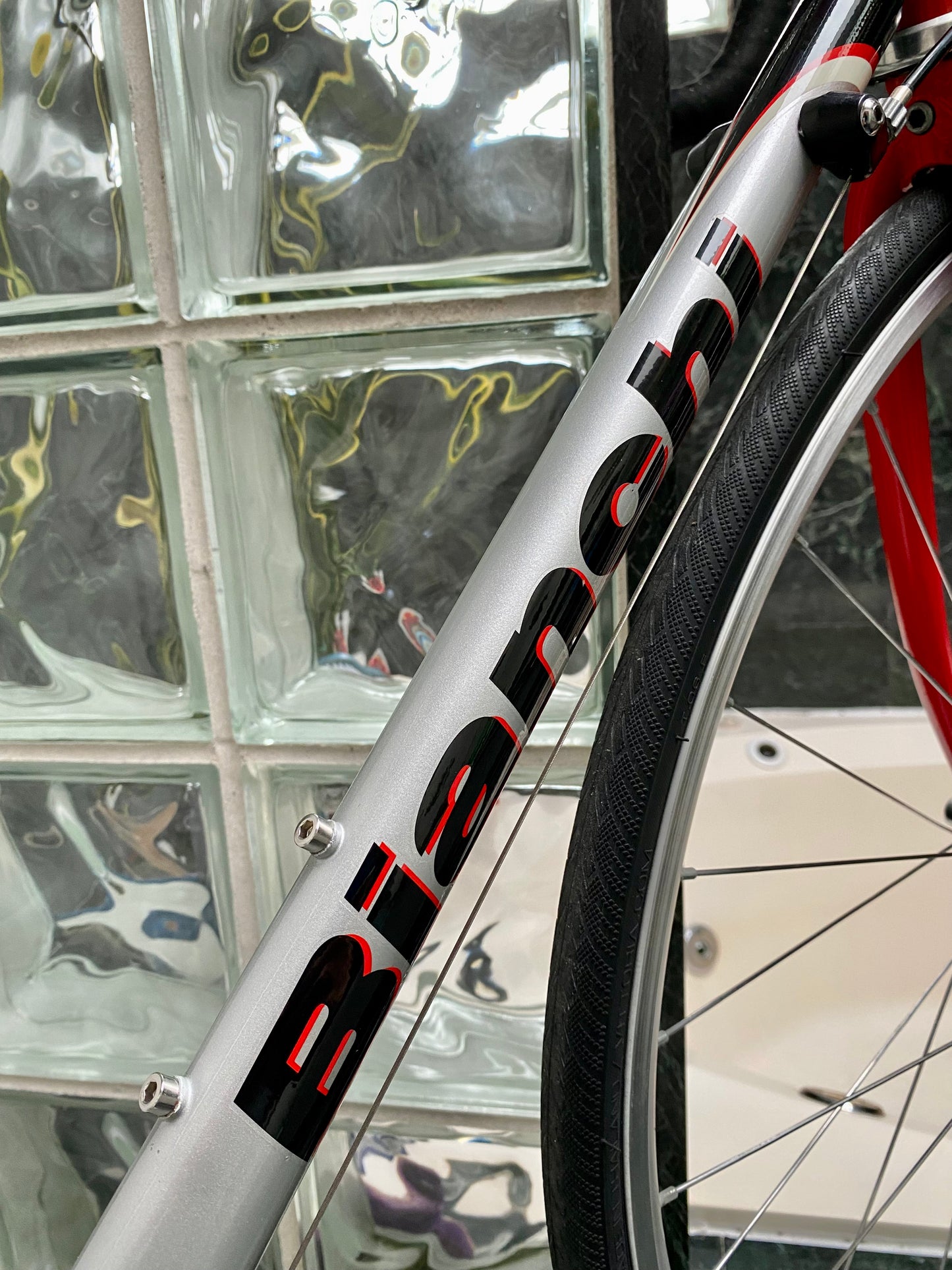 (SIZE 53cm) 1990's BIANCHI CAMPIONE ROAD BIKE - CAMPAGNOLO