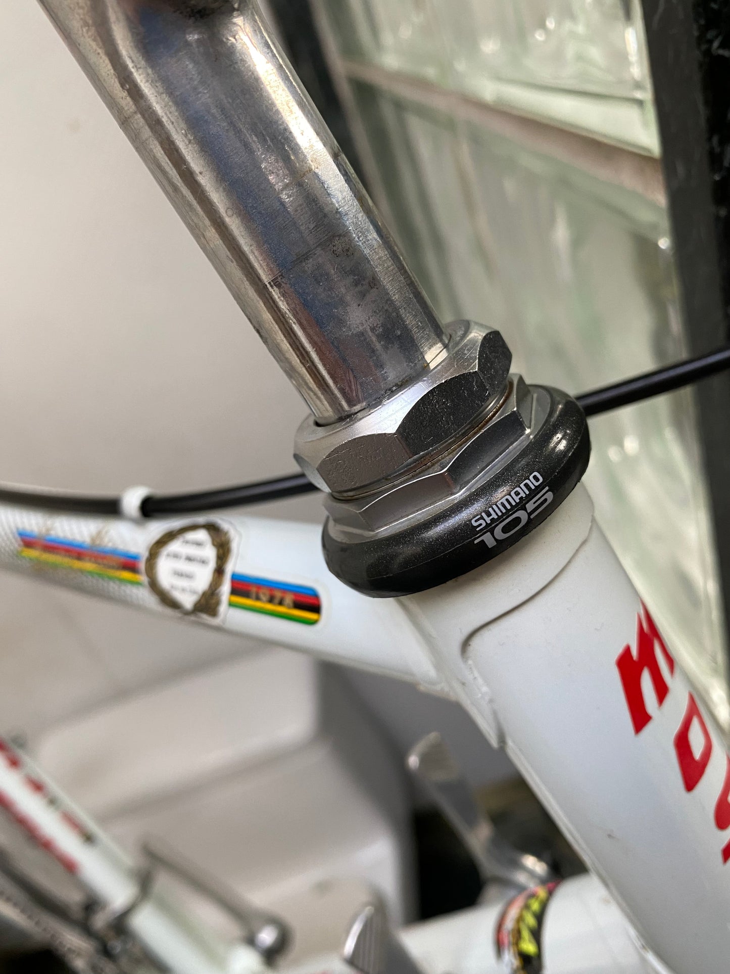 (SIZE 55cm) 1980's MOSER ROAD BIKE - SHIMANO 105 - ORIA SPECIAL