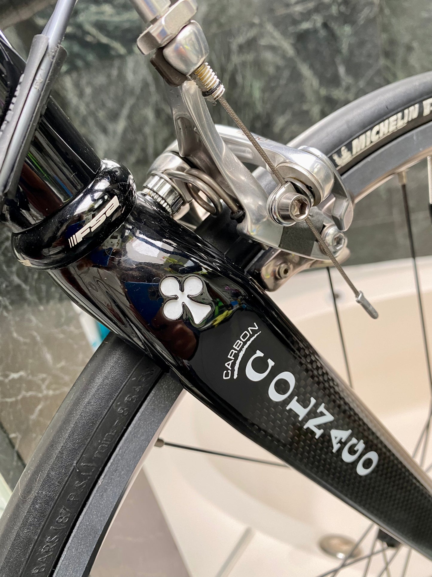 (SIZE 55cm) EARLY-2000's COLNAGO CT1 LUX TITANIO ROAD BIKE - DURA ACE - NOS