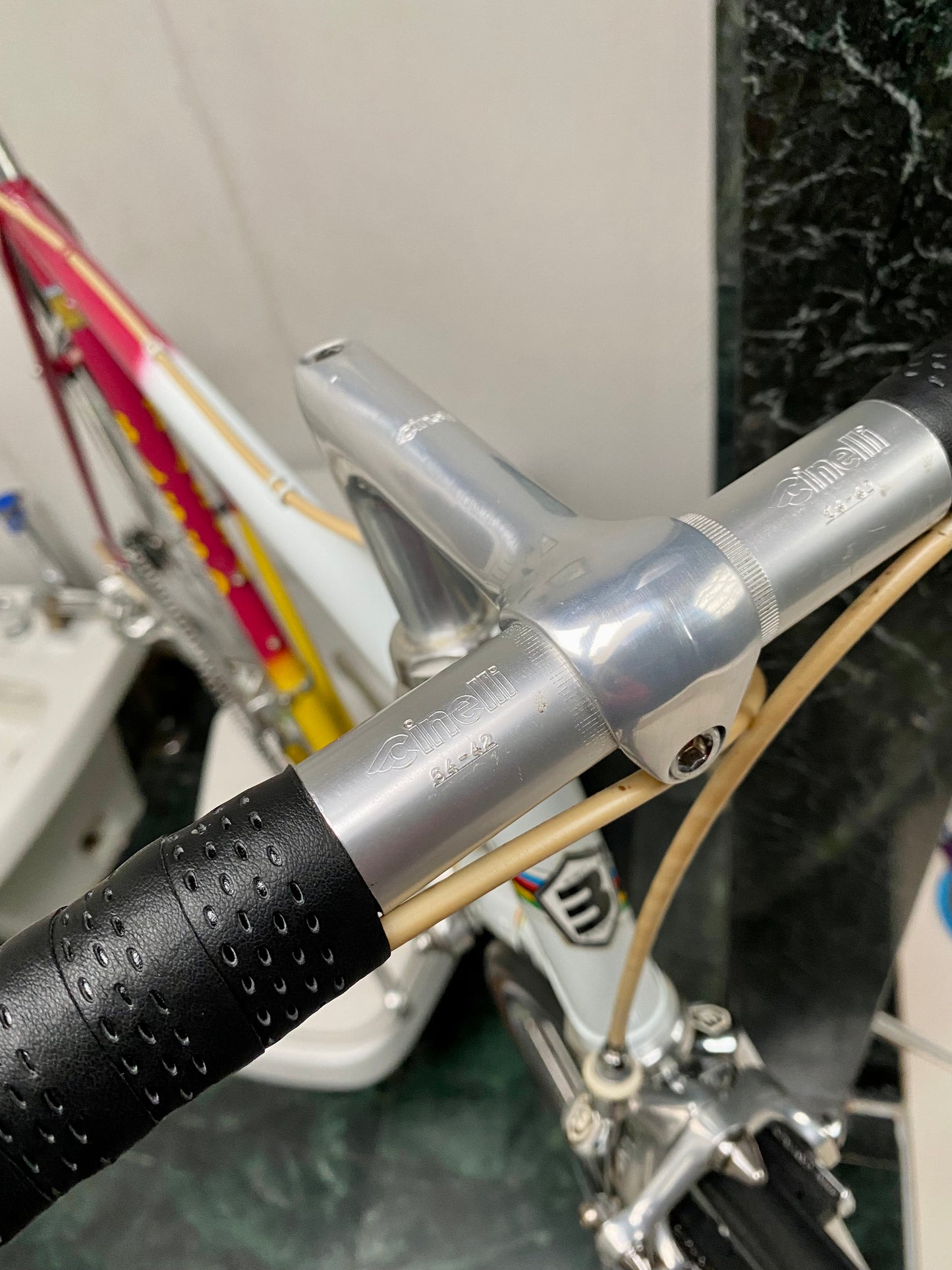 (SIZE 55cm) 1980's BASSO ROAD BIKE - COLUMBUS SL - CAMPAGNOLO ATHENA