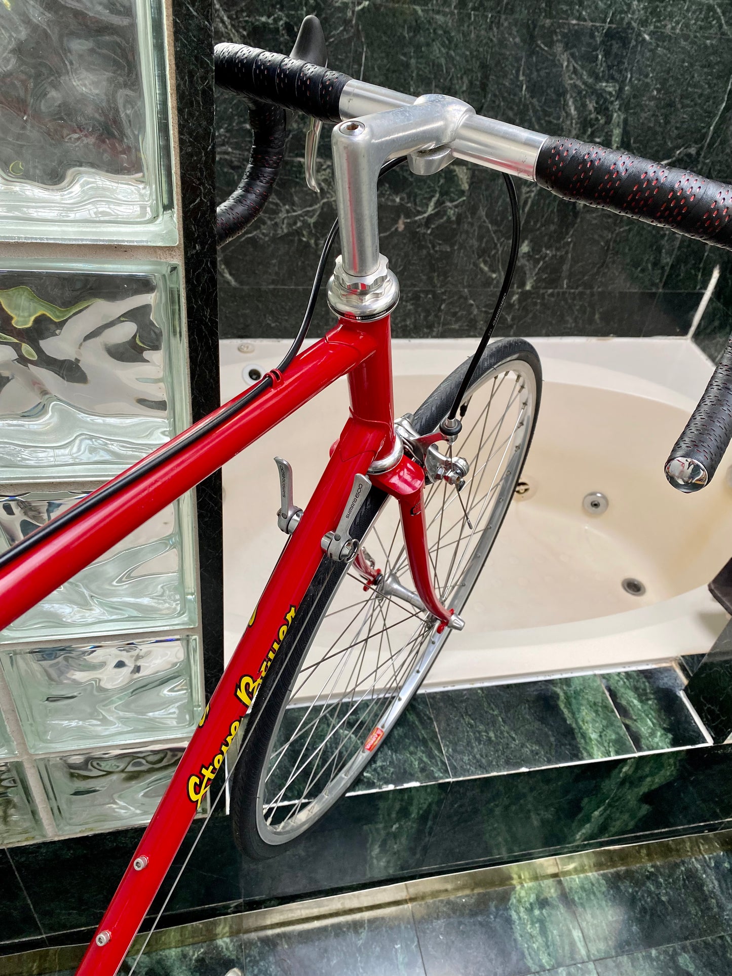 (SIZE 56cm) 1980's STEVE BAUER ROAD BIKE - SHIMANO 600