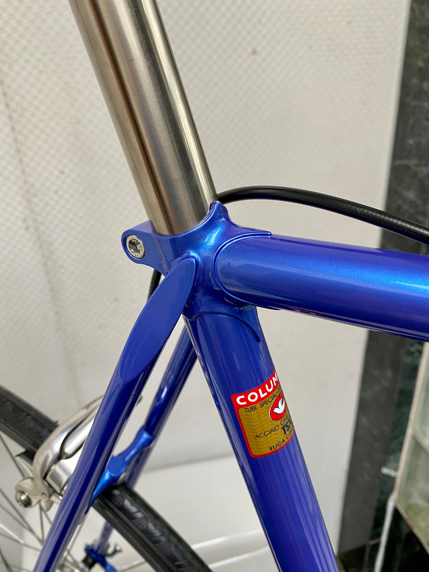 (SIZE 56cm) EARLY-1990's BERTRAND "3000" ROAD BIKE - CAMPAGNOLO RECORD