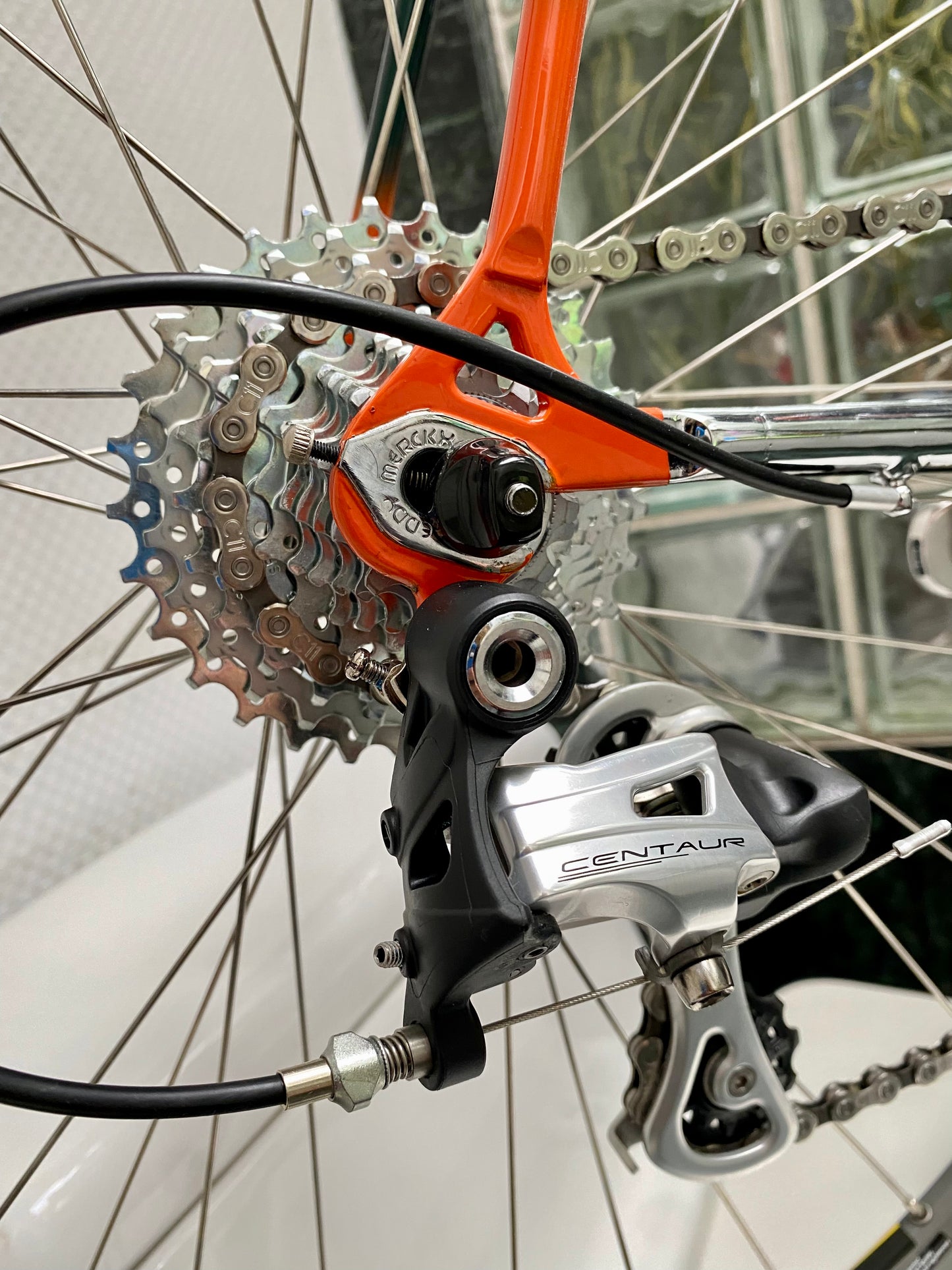 (SIZE 58cm) FULLY CUSTOM EDDY MERCKX STRADA O.S. 20th ANNIVERSARY NEO-RETRO BUILD - CAMPAGNOLO CENTAUR