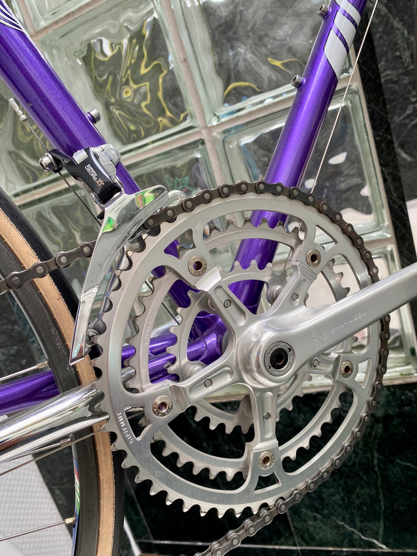 (SIZE 46cm) EARLY-1990's MARINONI SPECIAL ROAD BIKE - CUSTOM BUILT - CAMPAGNOLO - LIKE NEW