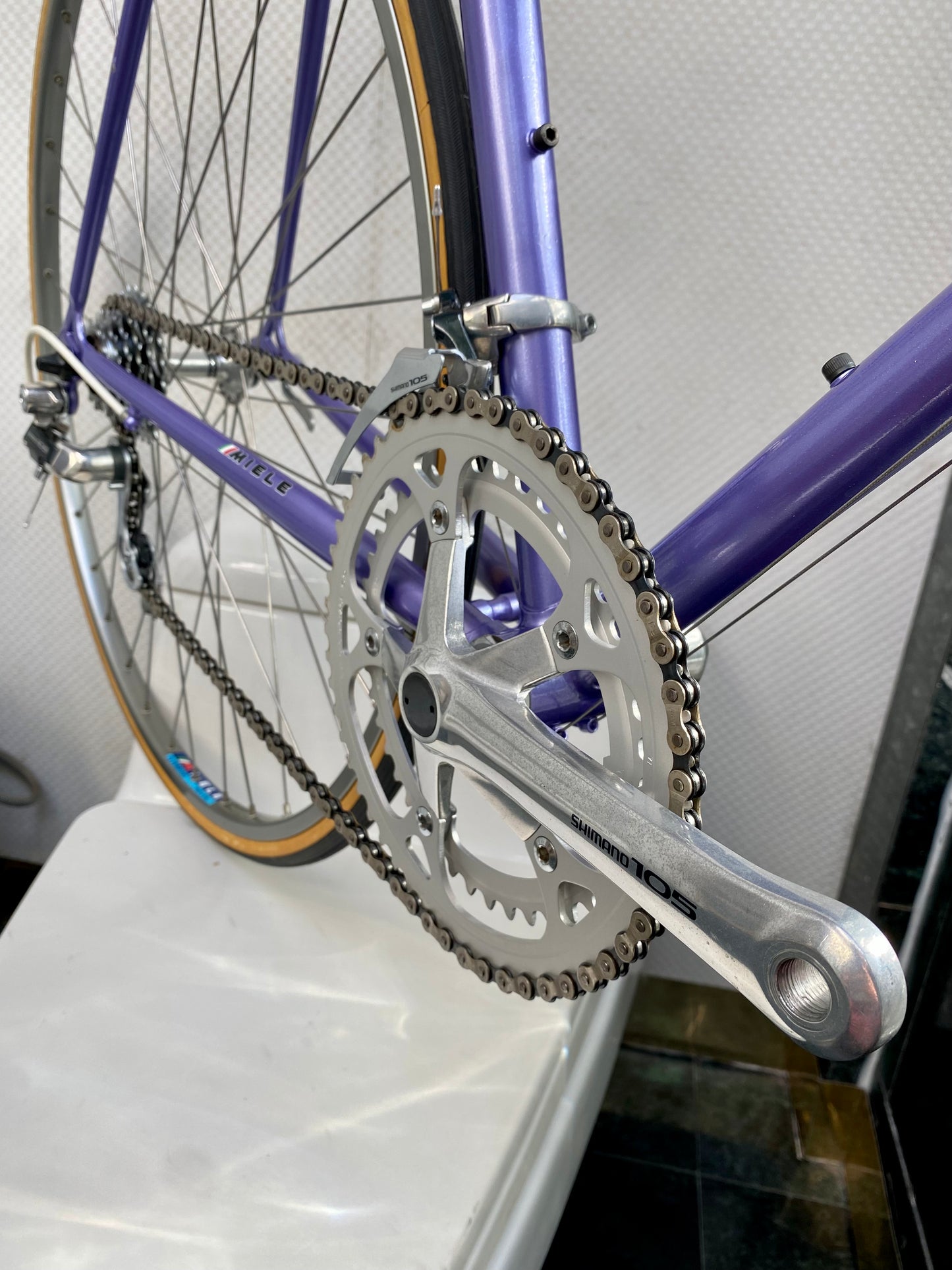 (SIZE 56cm) NOS / NEW 1980's MIELE ROAD BIKE - SHIMANO 105