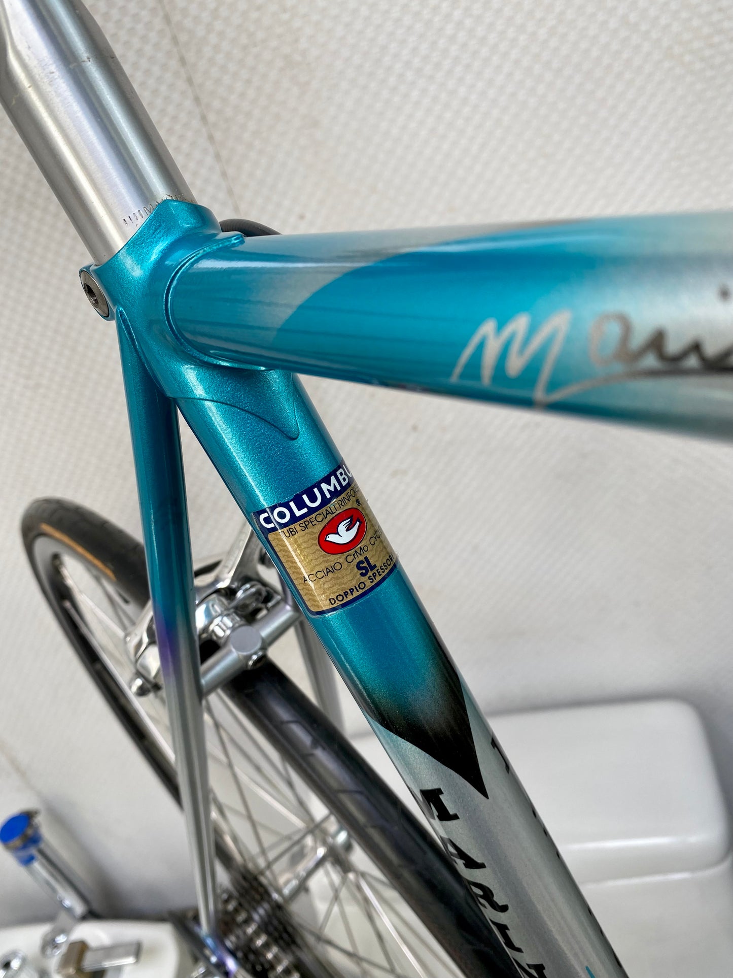 (SIZE 56cm) EARLY-1990's MARINONI CORSA ROAD BIKE - SHIMANO DURA ACE - SPOTLESS / PERFECT