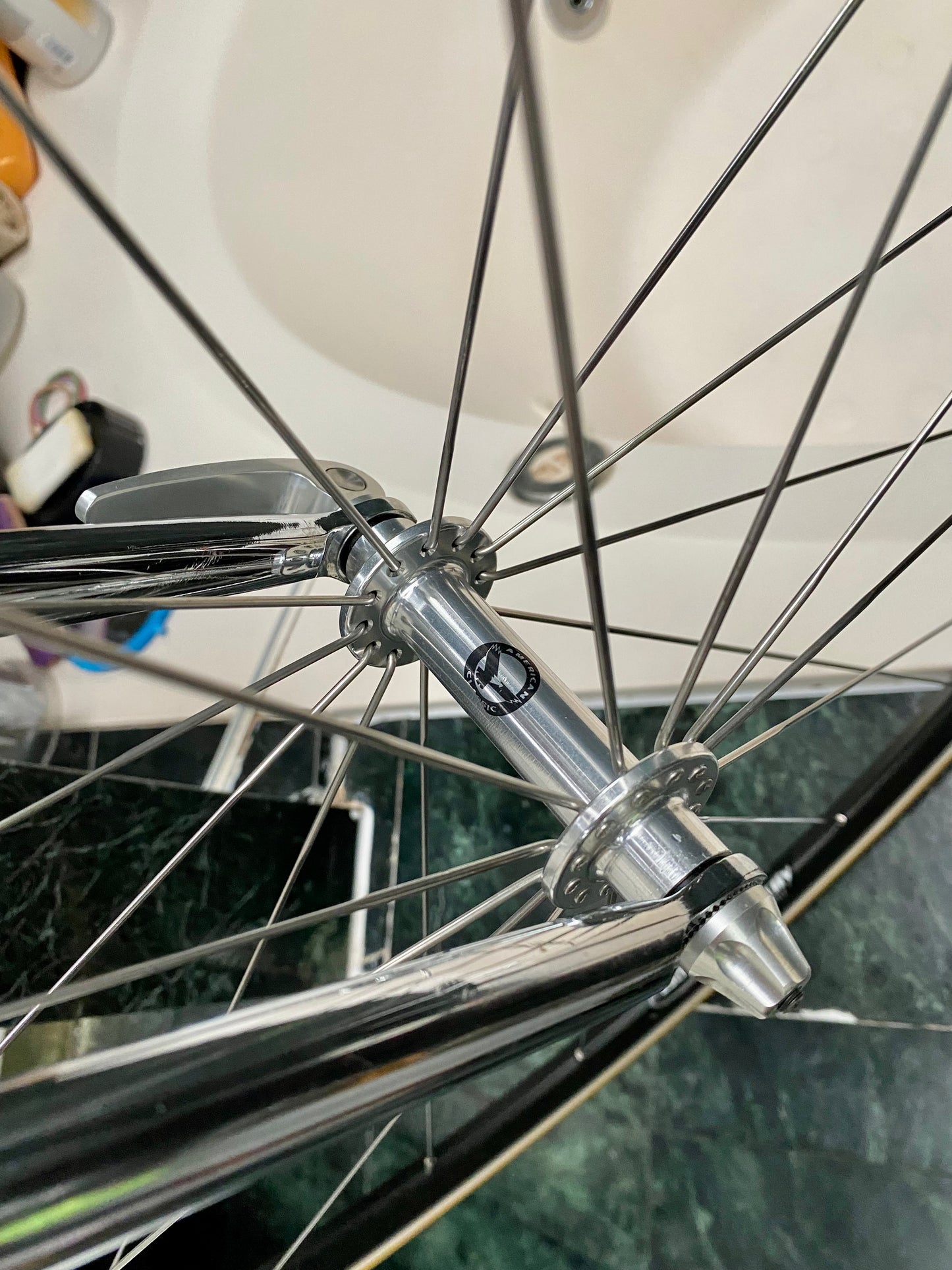 (SIZE 54cm) EARLY-1990's MASSI "MEGA TEAM" ROAD BIKE - COLUMBUS BRAIN - DURA ACE