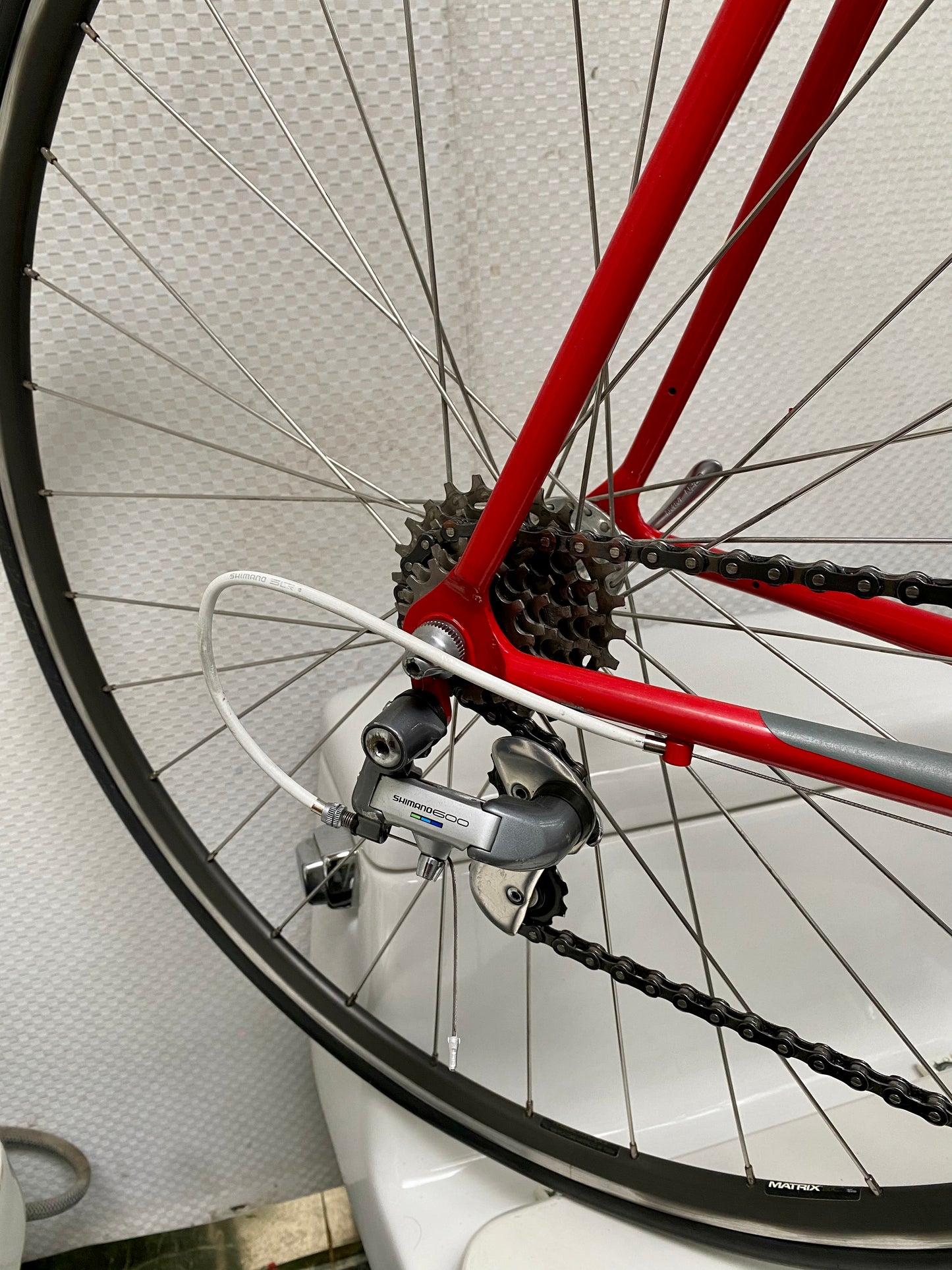 (SIZE 56cm) 1980's TREK ROAD BIKE - SHIMANO 600