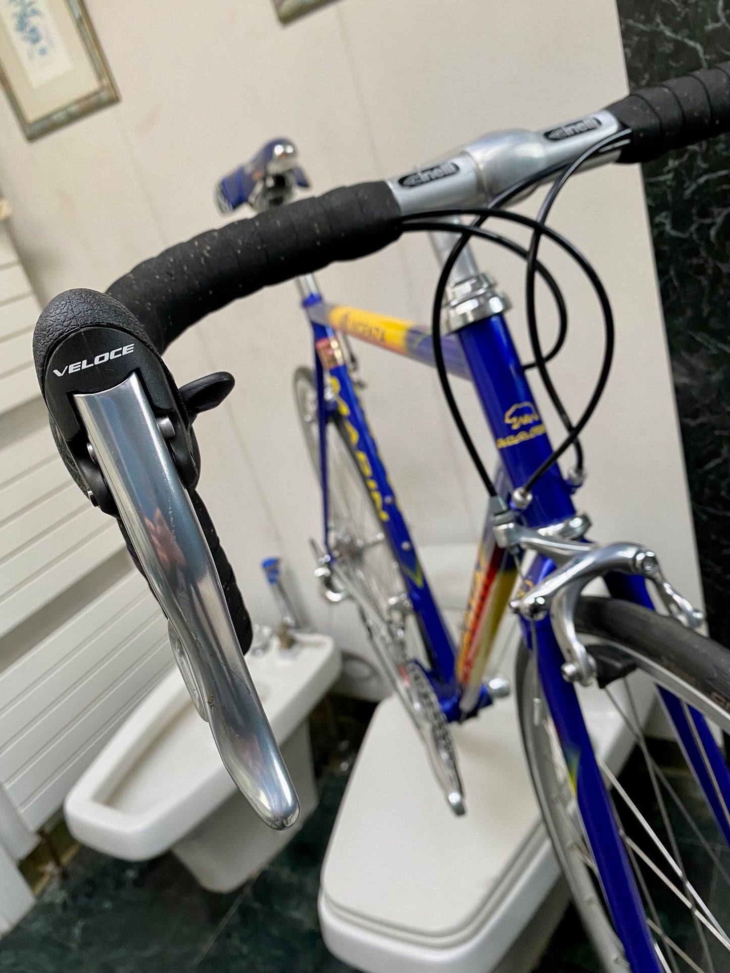 (SIZE 55cm) 1990's MARIN VICENZA ROAD BIKE - CAMPAGNOLO - HANDMADE BY BILLATO